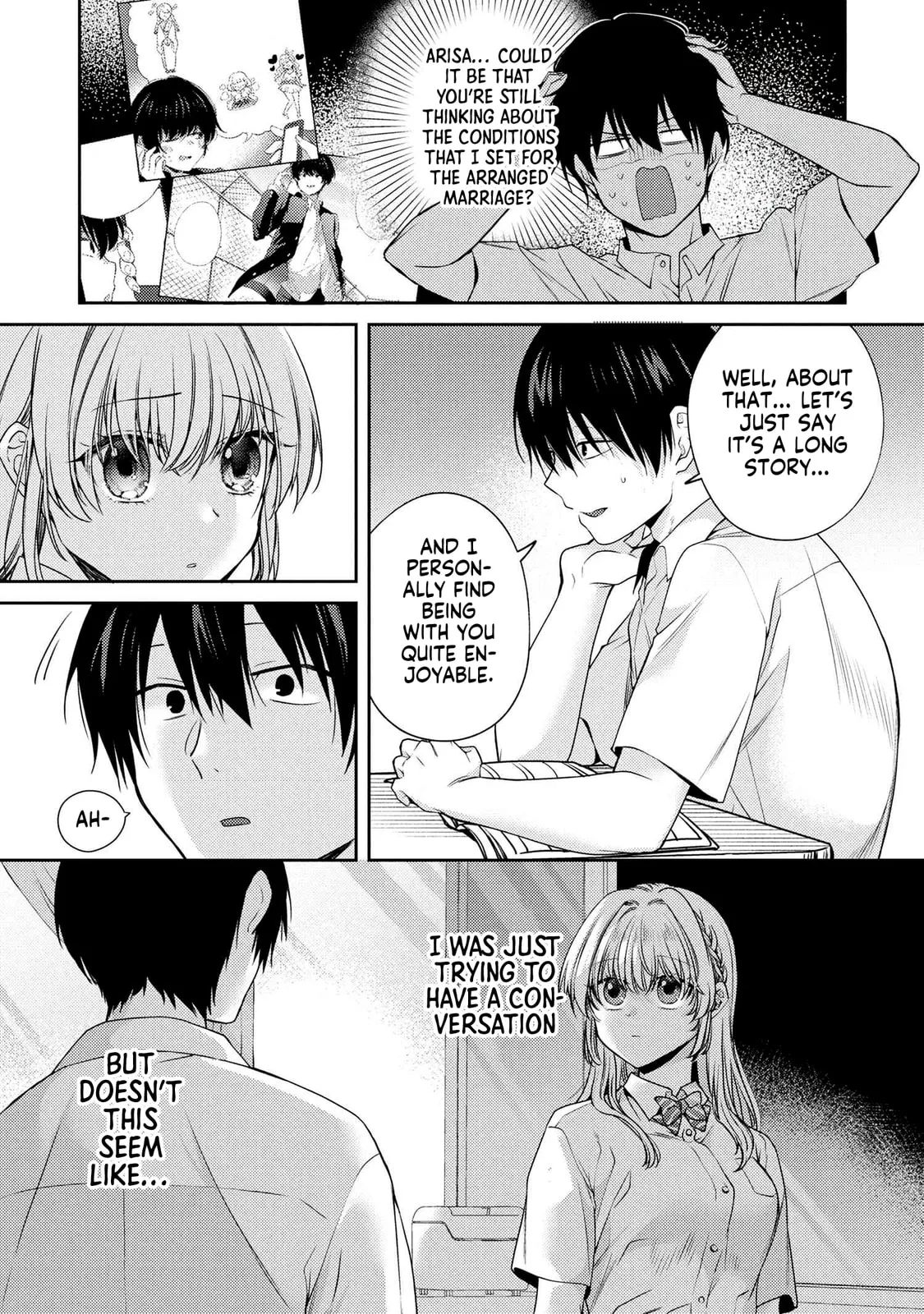 About That Time I Didn’t Want to Have a Matchmaking Interview, So I Set Some Impossible Conditions and Then My Classmate Showed Up - Chapter 12.6 - Page 7