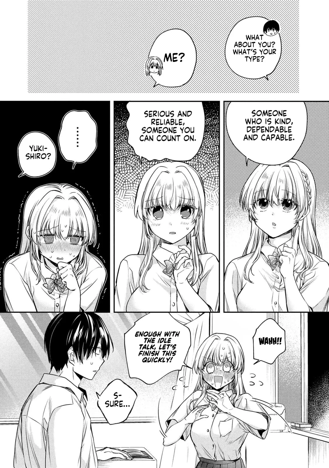 About That Time I Didn’t Want to Have a Matchmaking Interview, So I Set Some Impossible Conditions and Then My Classmate Showed Up - Chapter 12.6 - Page 9