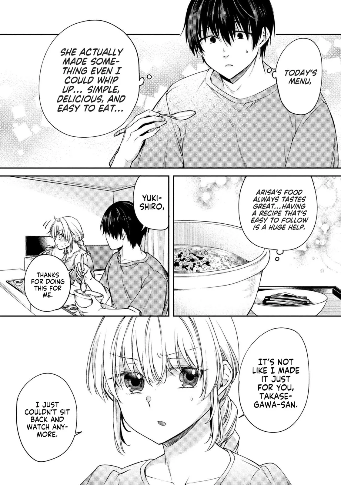 About That Time I Didn’t Want to Have a Matchmaking Interview, So I Set Some Impossible Conditions and Then My Classmate Showed Up - Chapter 12.7 - Page 6