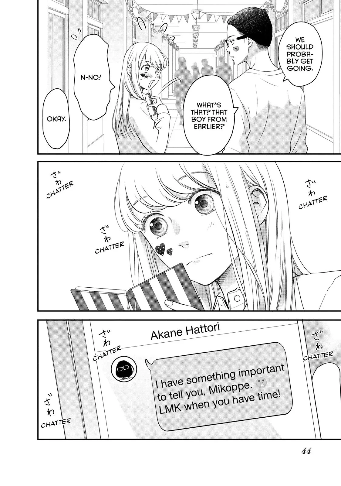 Living-Room Matsunaga-san - Chapter 21 - Page 45
