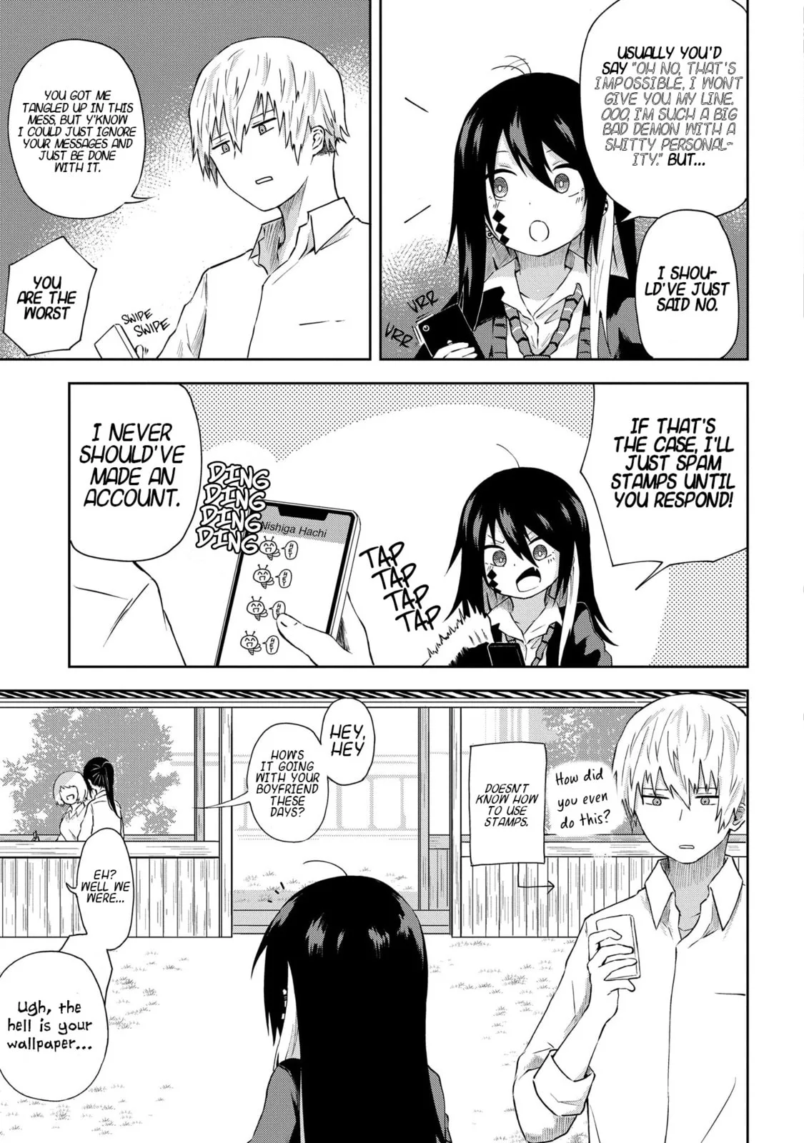 Klutzy, Gullible Nishiga Hachi - Chapter 3 - Page 3