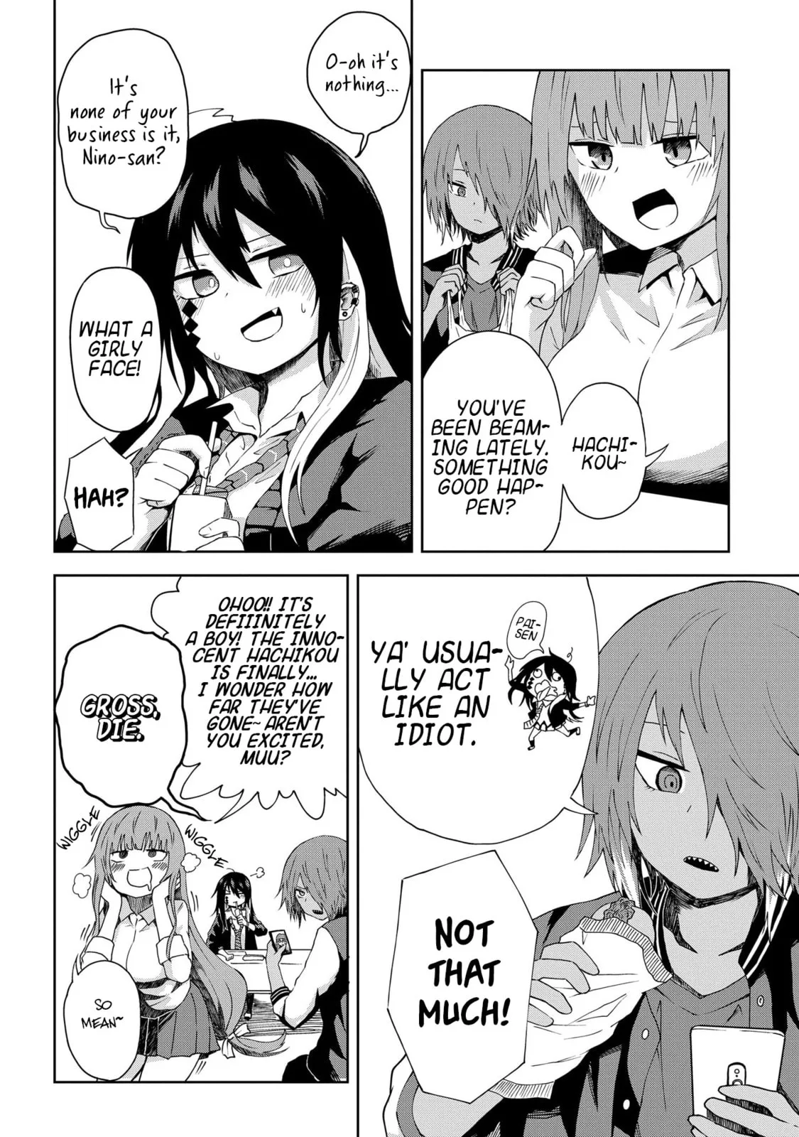 Klutzy, Gullible Nishiga Hachi - Chapter 4 - Page 1