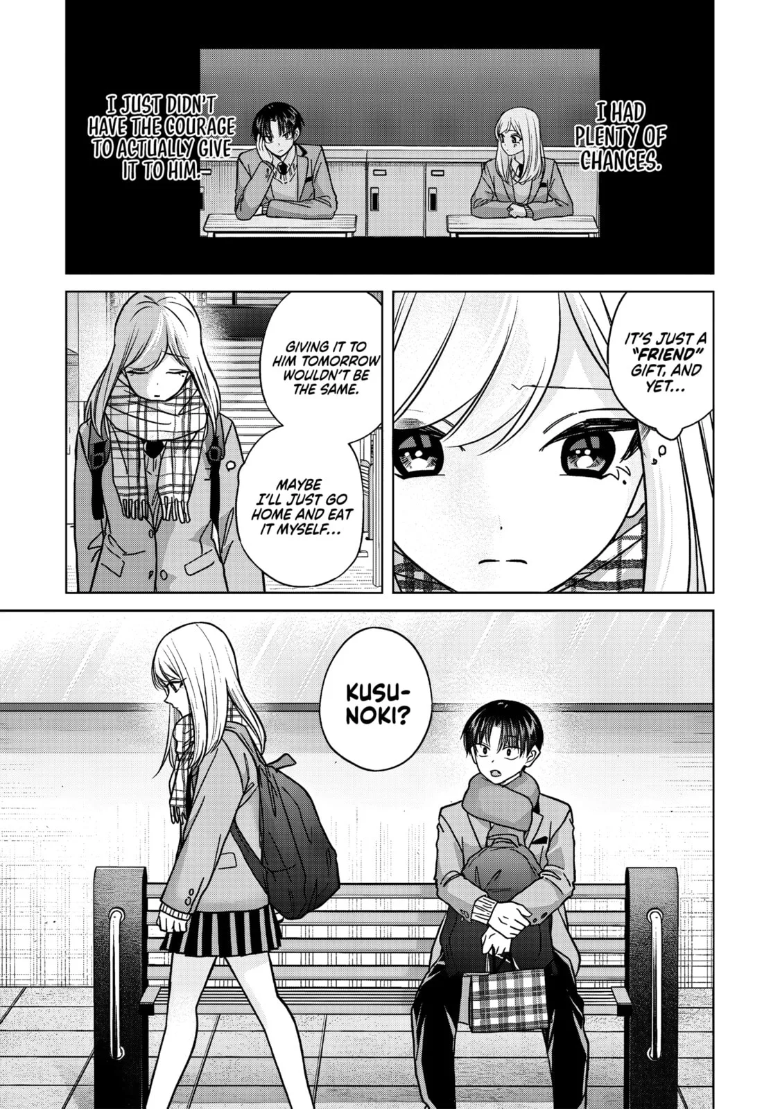 Kusunoki's Flunking Her High School Glow-Up - Chapter 52.2 - Page 3
