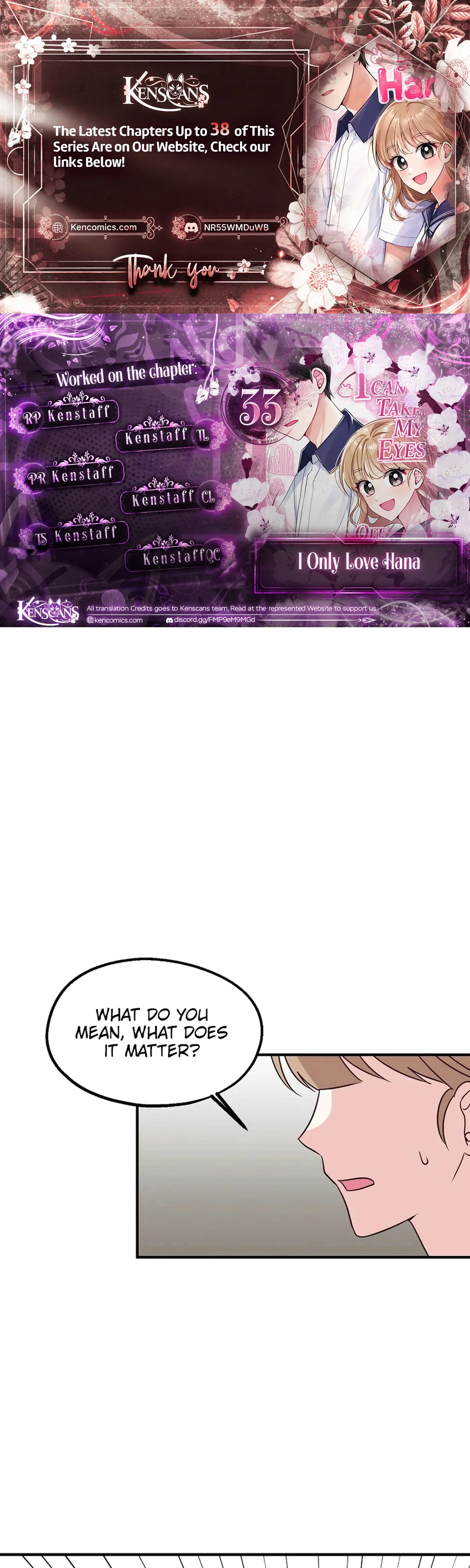 I Only Love Hana - Chapter 33 - Page 1