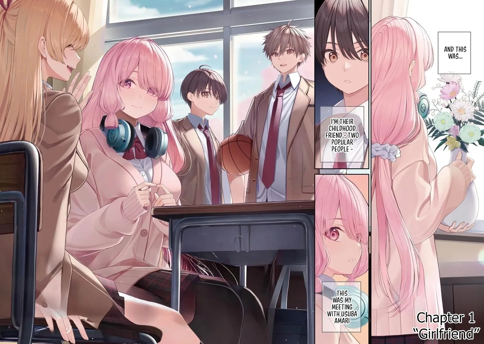 I Found Amari-chan Next to the Number One Girl I Wanted to Make My Girlfriend - Chapter 1 - Page 2