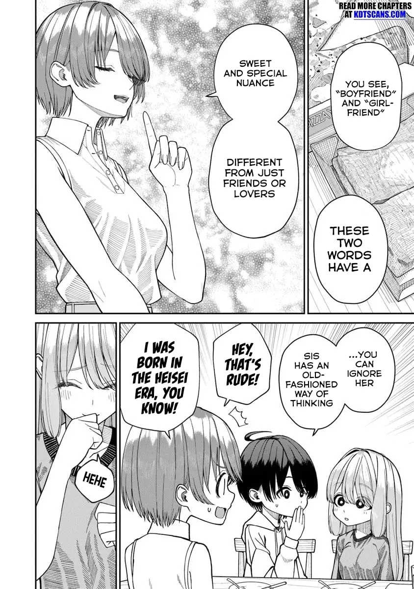 I Found Amari-chan Next to the Number One Girl I Wanted to Make My Girlfriend - Chapter 4.1 - Page 14