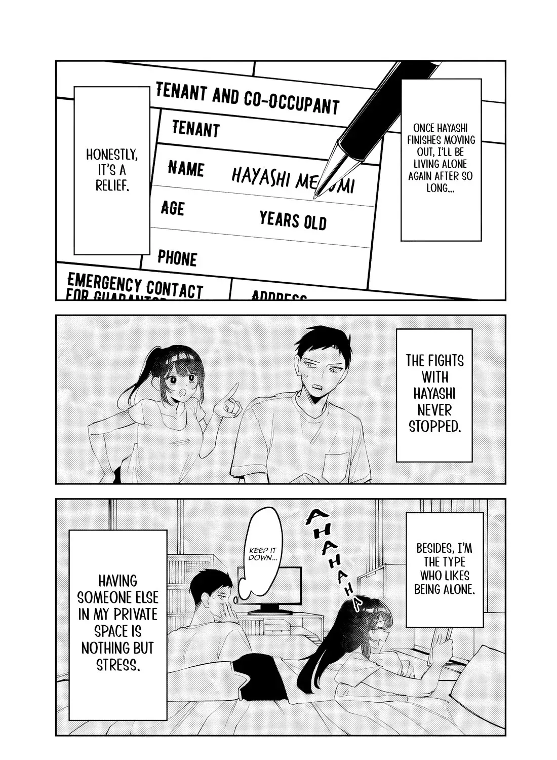 Living together with the queen from my high school days who was arrogant, surprisingly isn't that uncomfortable - Chapter 36 - Page 3