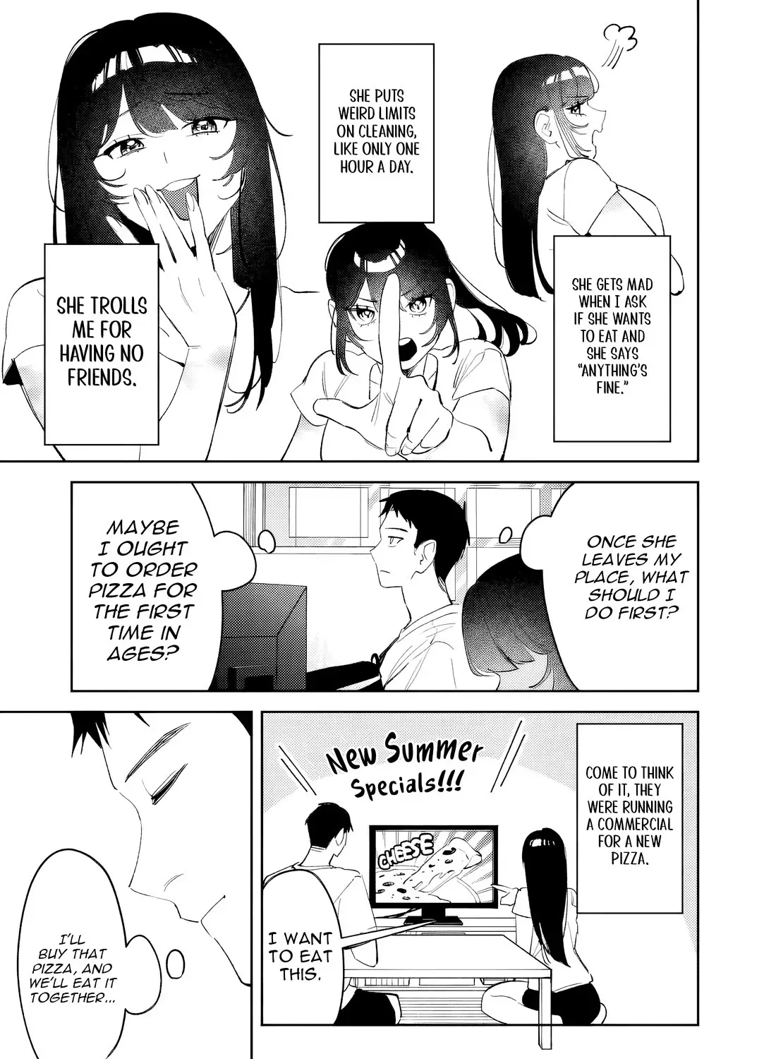 Living together with the queen from my high school days who was arrogant, surprisingly isn't that uncomfortable - Chapter 36 - Page 4