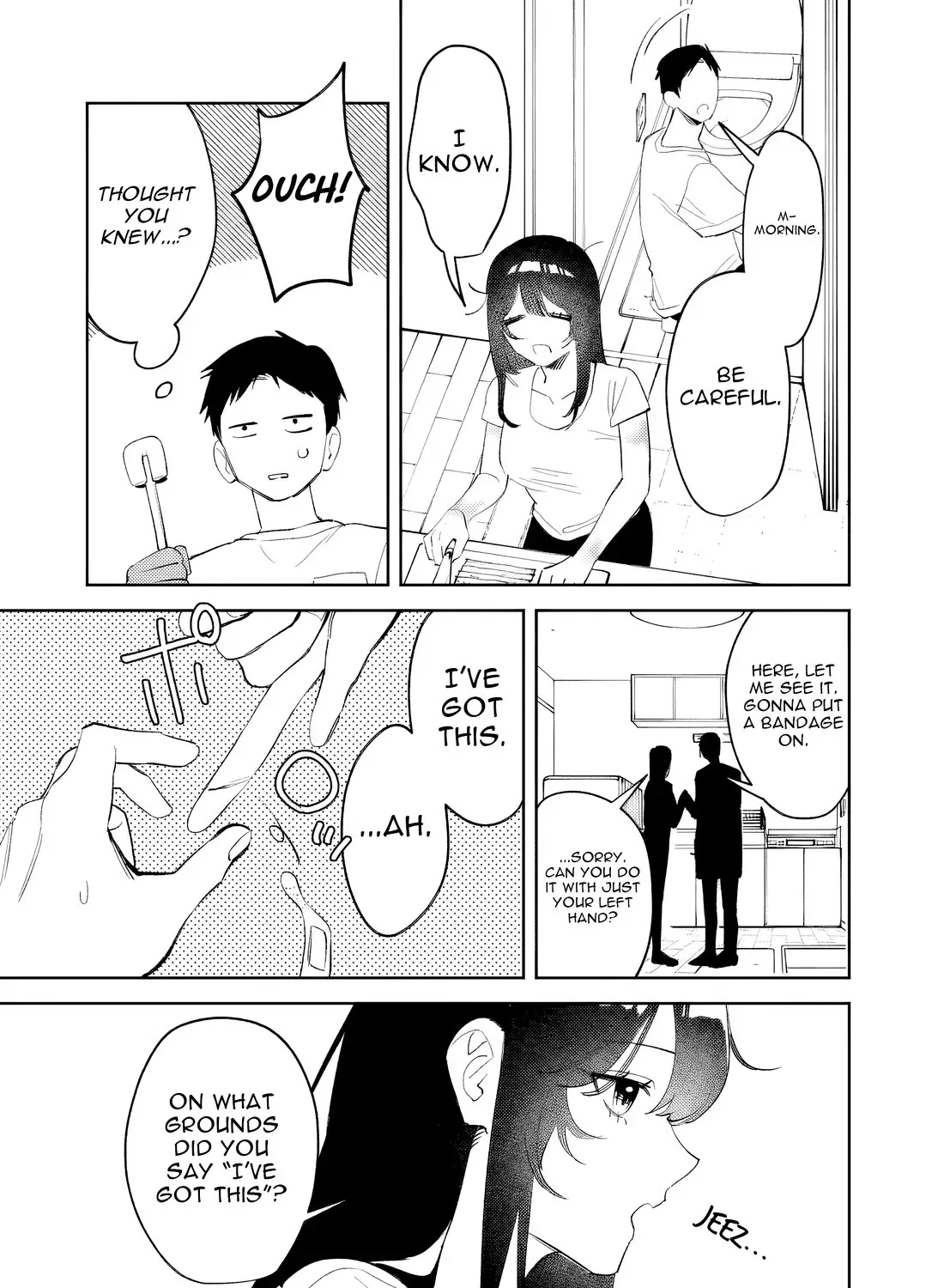 Living together with the queen from my high school days who was arrogant, surprisingly isn't that uncomfortable - Chapter 36 - Page 16