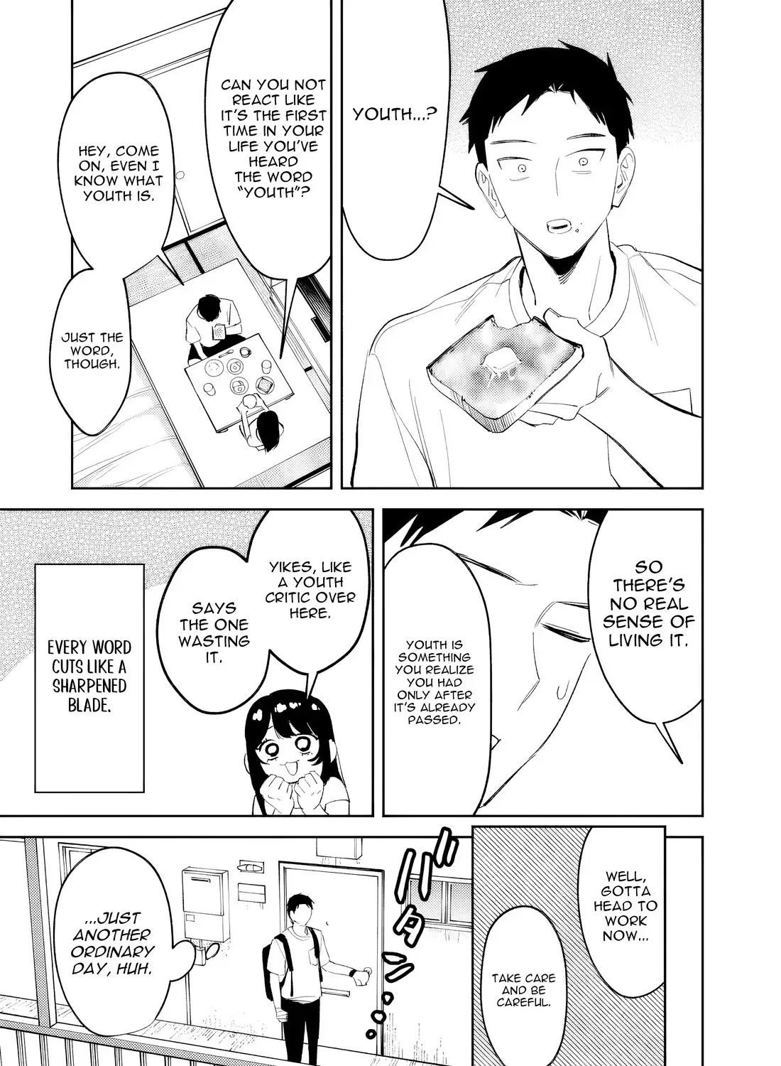 Living together with the queen from my high school days who was arrogant, surprisingly isn't that uncomfortable - Chapter 36 - Page 20