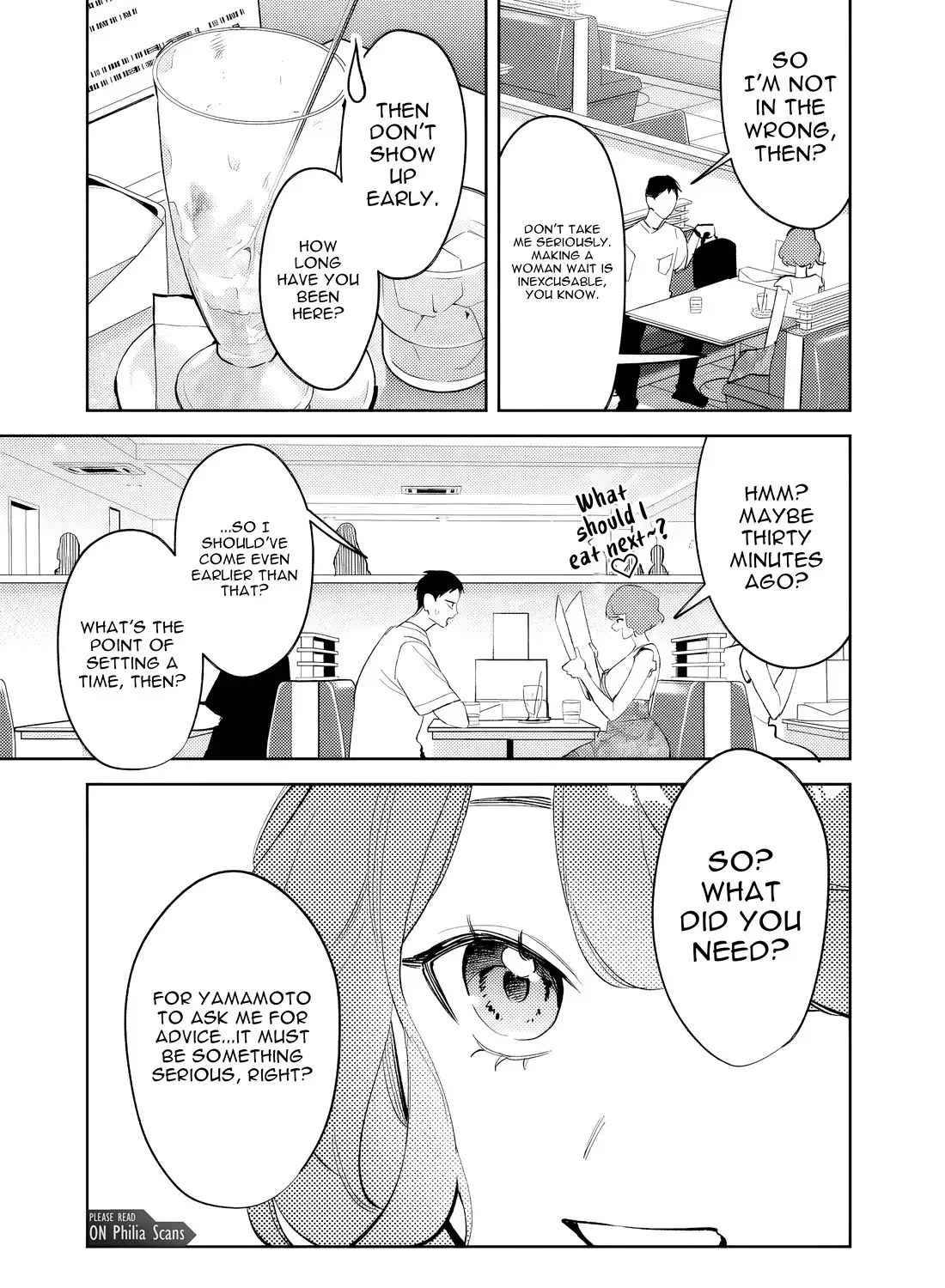 Living together with the queen from my high school days who was arrogant, surprisingly isn't that uncomfortable - Chapter 36 - Page 28