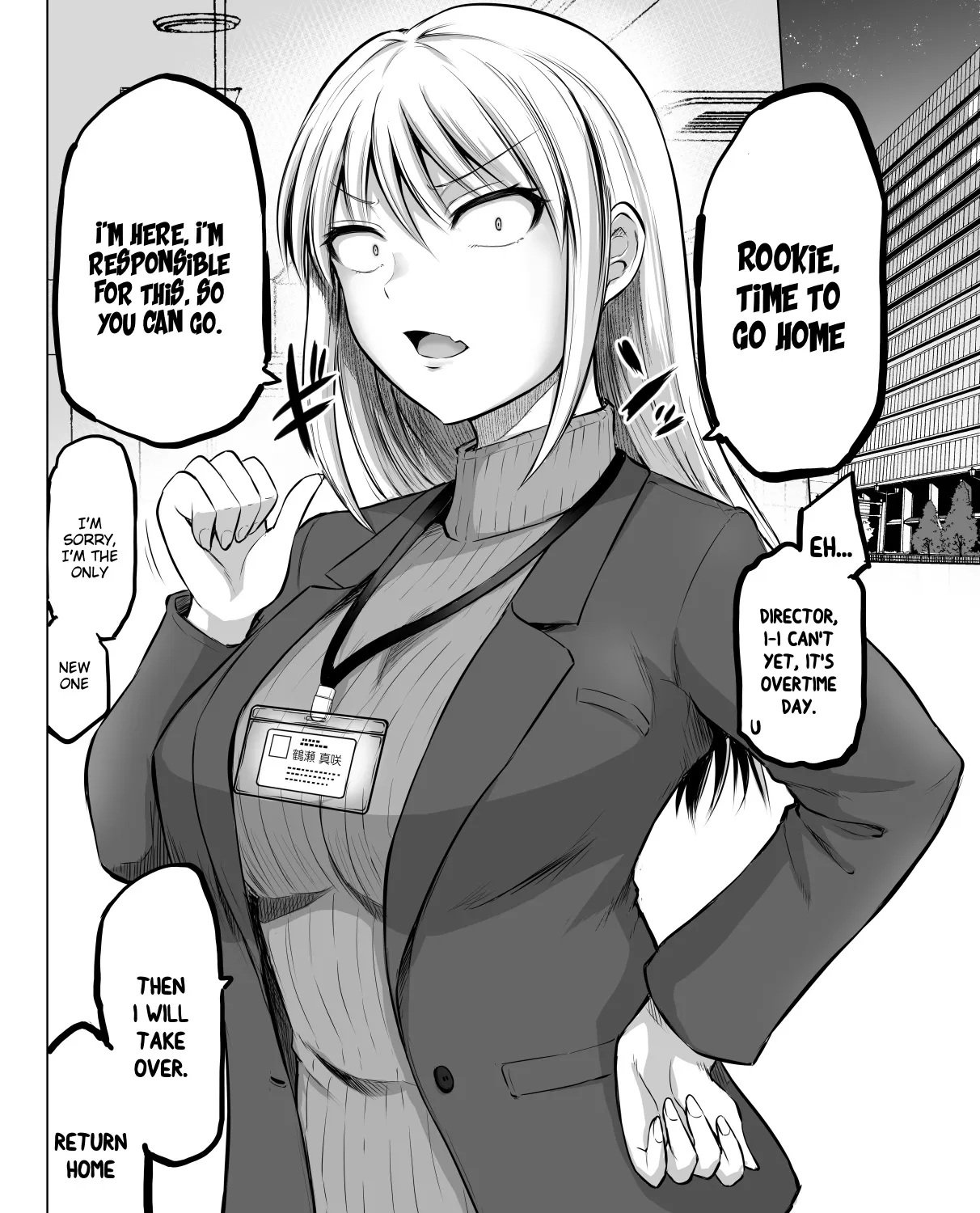 A Scary Boss, But From Now on She's Going to Be Happier and Happier - Chapter 1 - Page 1