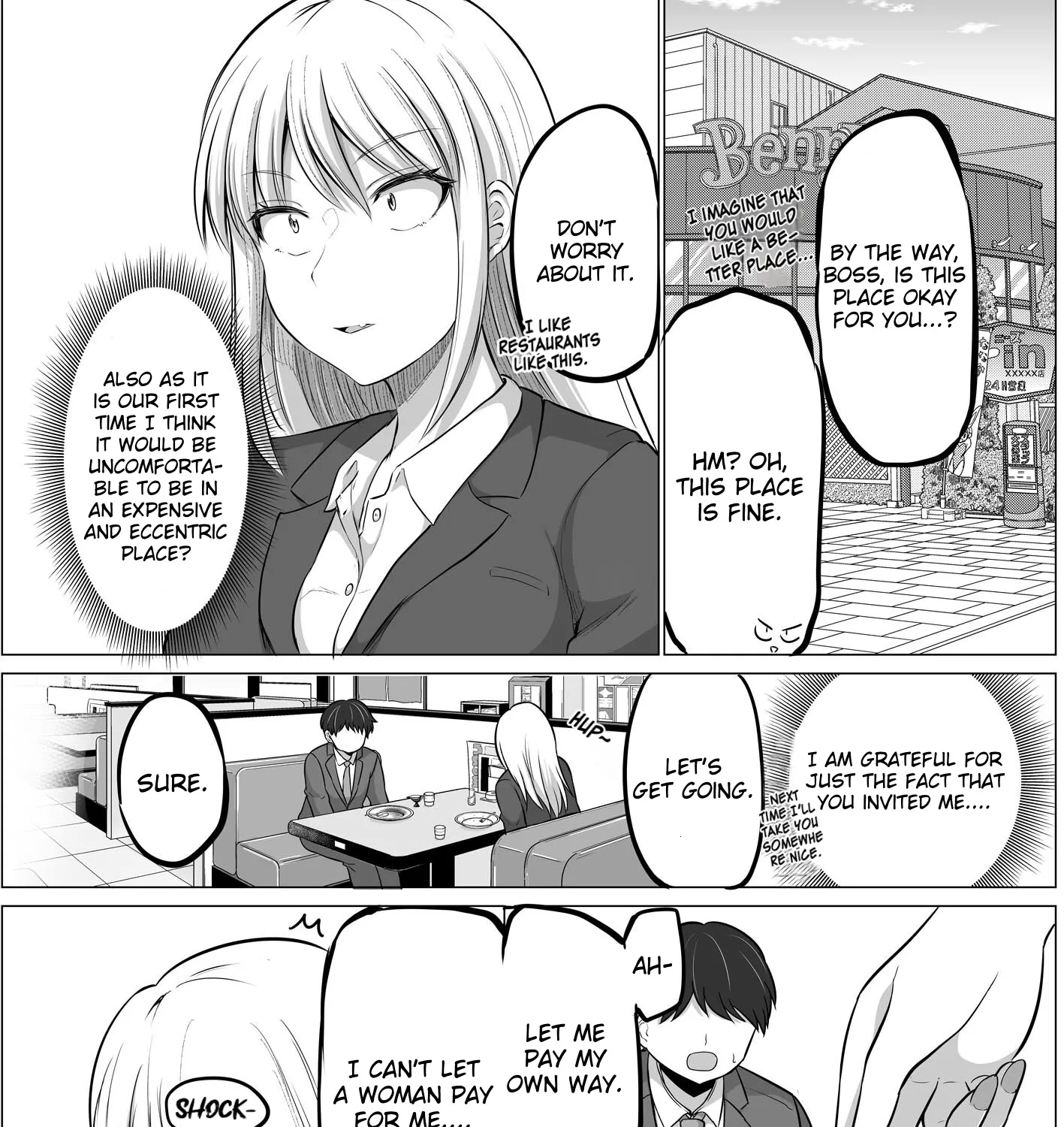 A Scary Boss, But From Now on She's Going to Be Happier and Happier - Chapter 4 - Page 3