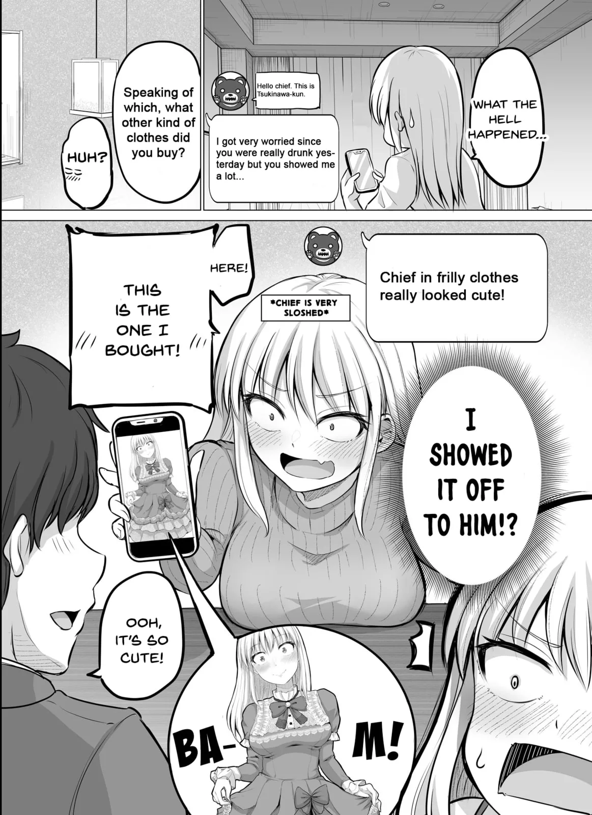 A Scary Boss, But From Now on She's Going to Be Happier and Happier - Chapter 11 - Page 1