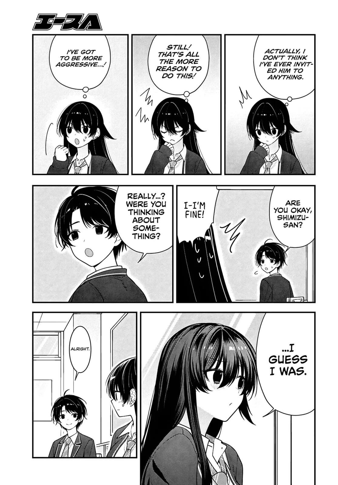 Tonari no Seki no Yankee Shimizu-san ga Kami o Kuroku Sometekita - Chapter 17 - Page 9
