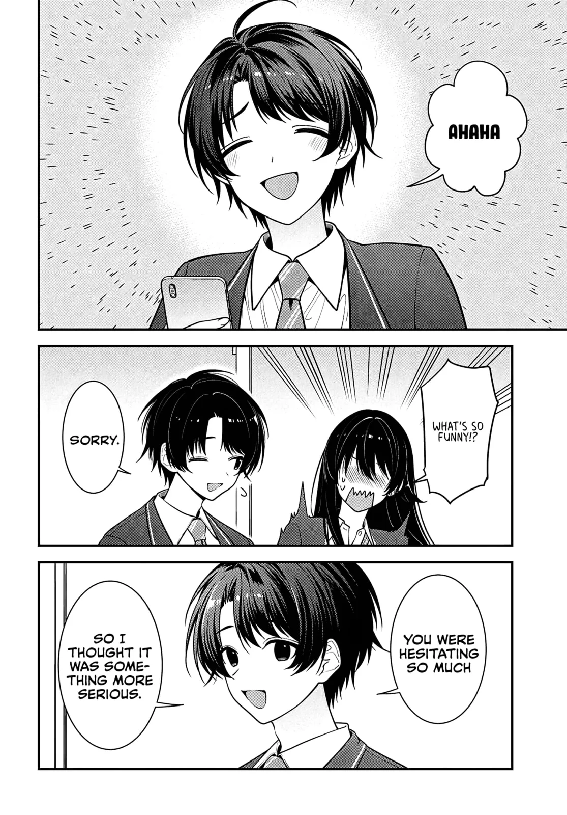 Tonari no Seki no Yankee Shimizu-san ga Kami o Kuroku Sometekita - Chapter 17 - Page 14