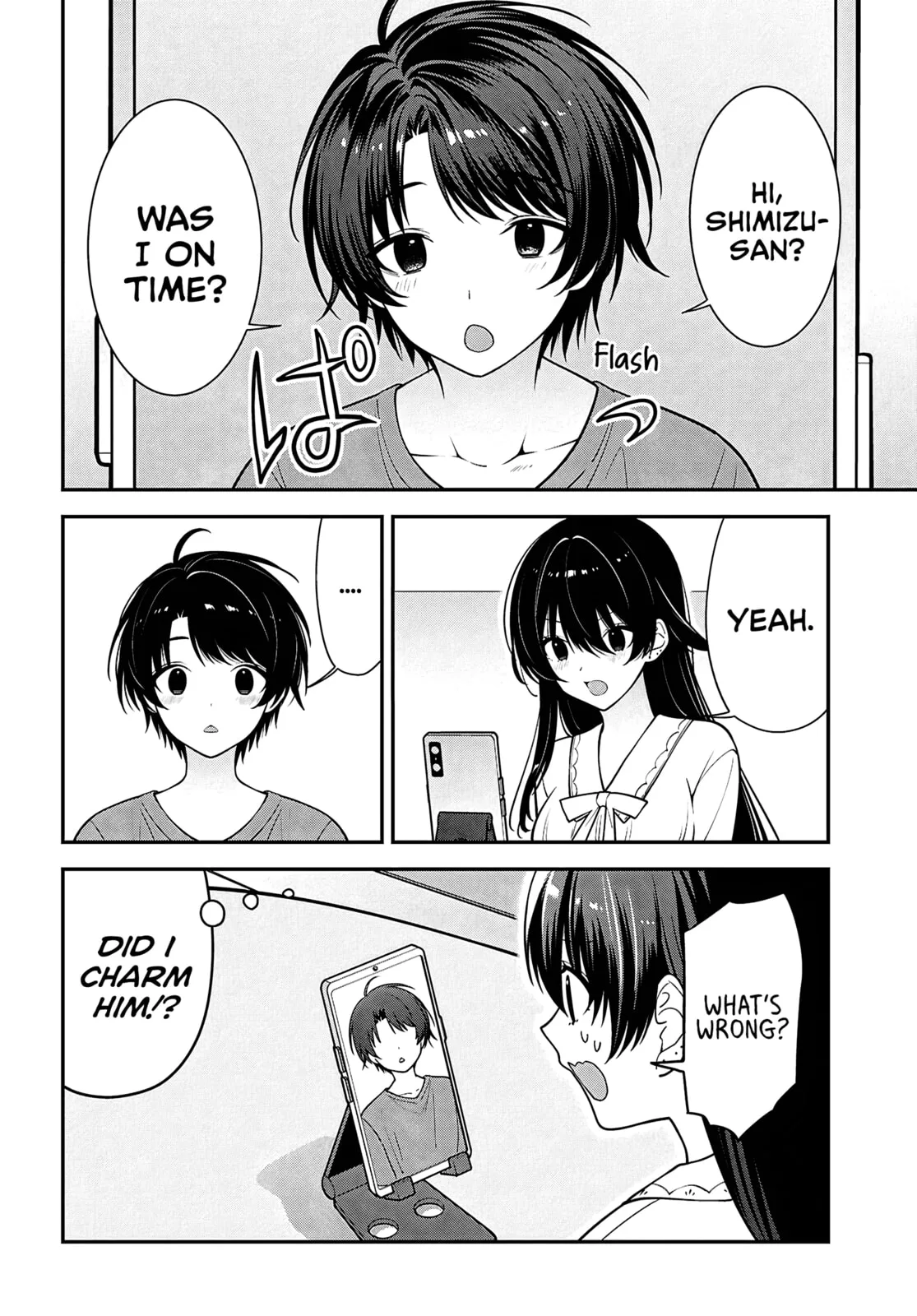 Tonari no Seki no Yankee Shimizu-san ga Kami o Kuroku Sometekita - Chapter 17 - Page 22