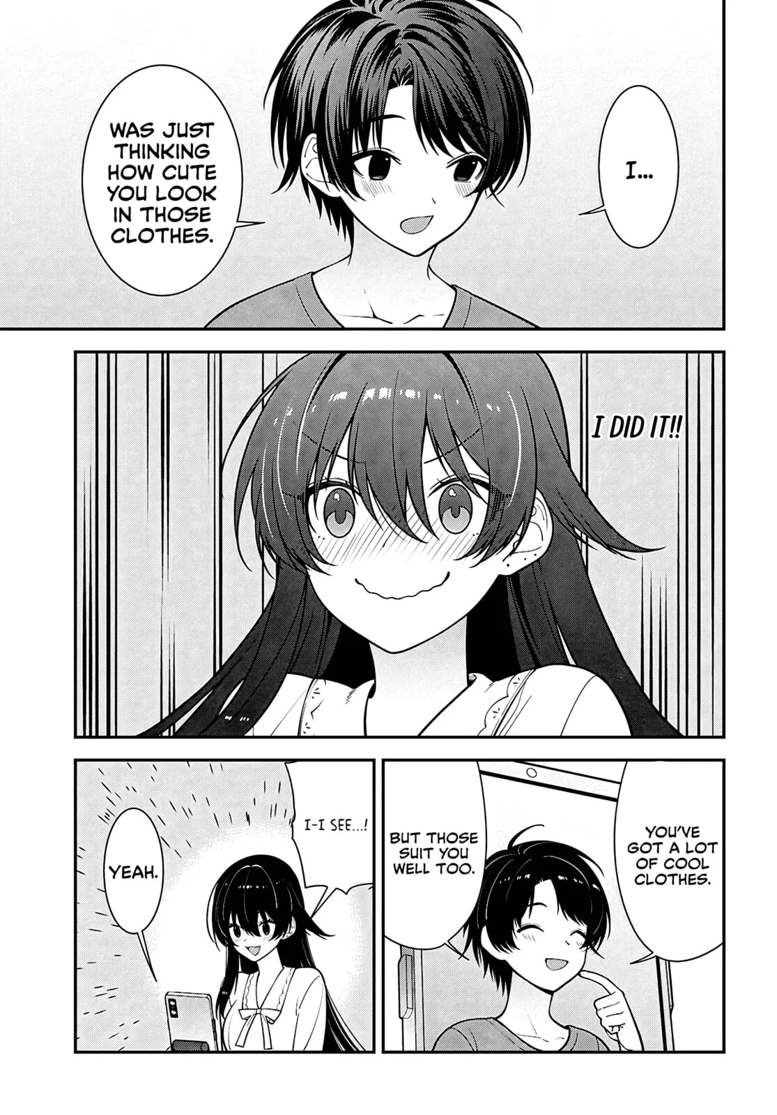 Tonari no Seki no Yankee Shimizu-san ga Kami o Kuroku Sometekita - Chapter 17 - Page 23