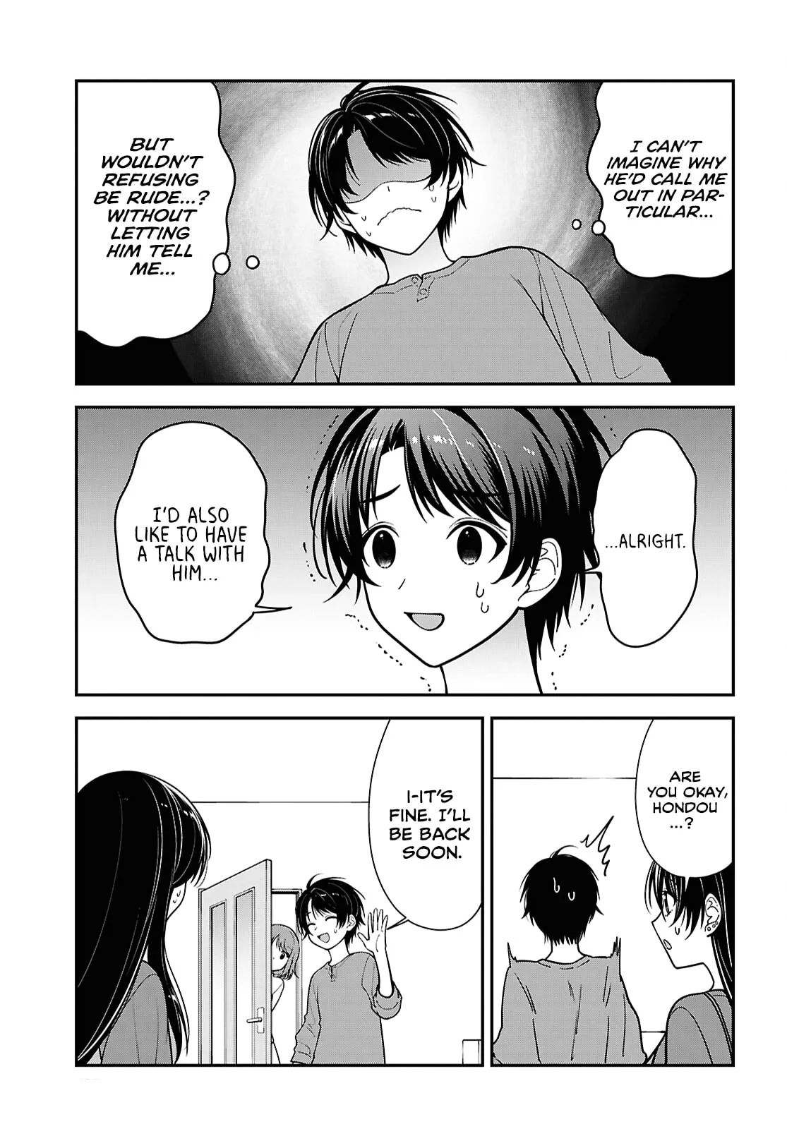 Tonari no Seki no Yankee Shimizu-san ga Kami o Kuroku Sometekita - Chapter 18 - Page 11