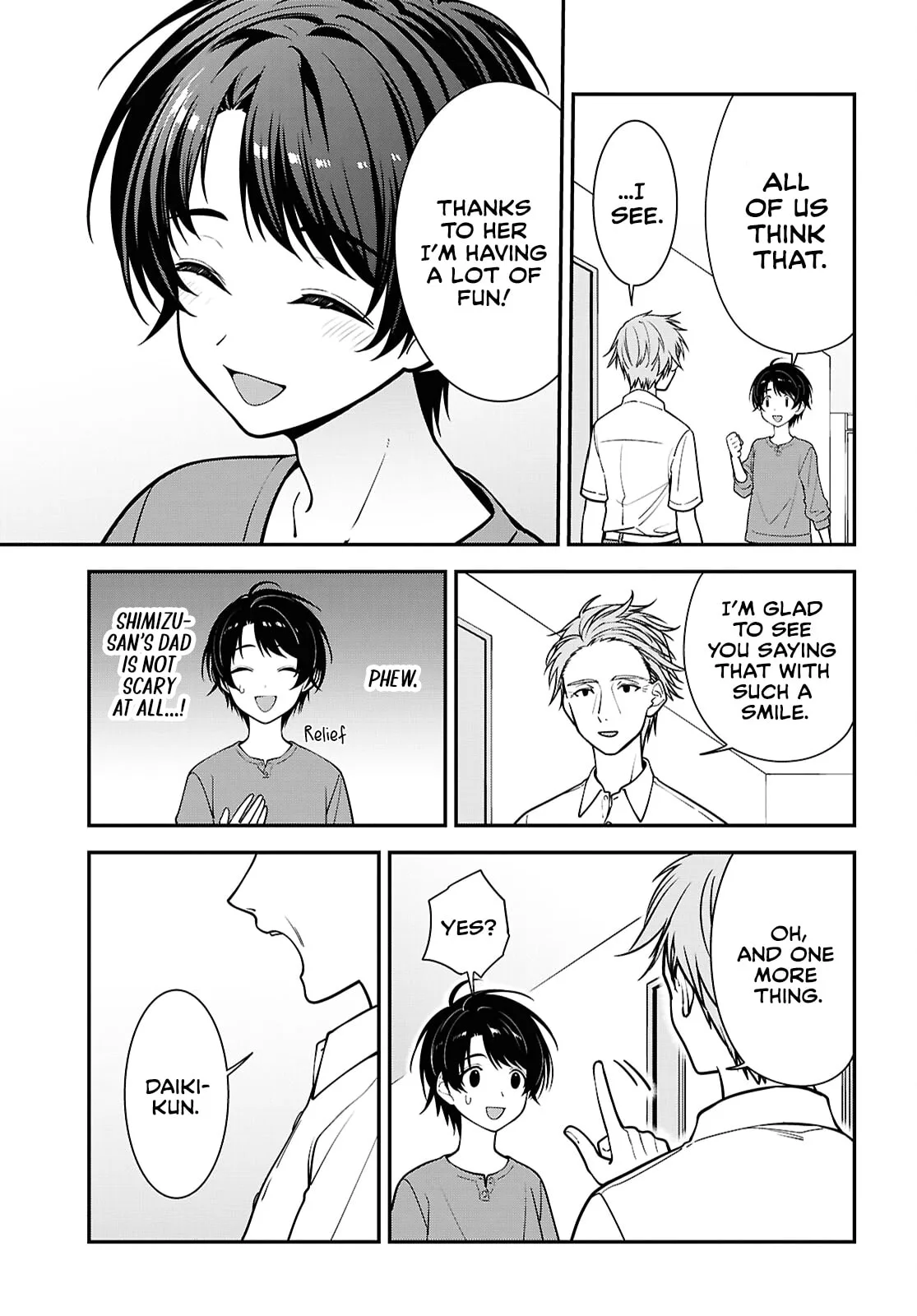 Tonari no Seki no Yankee Shimizu-san ga Kami o Kuroku Sometekita - Chapter 18 - Page 15