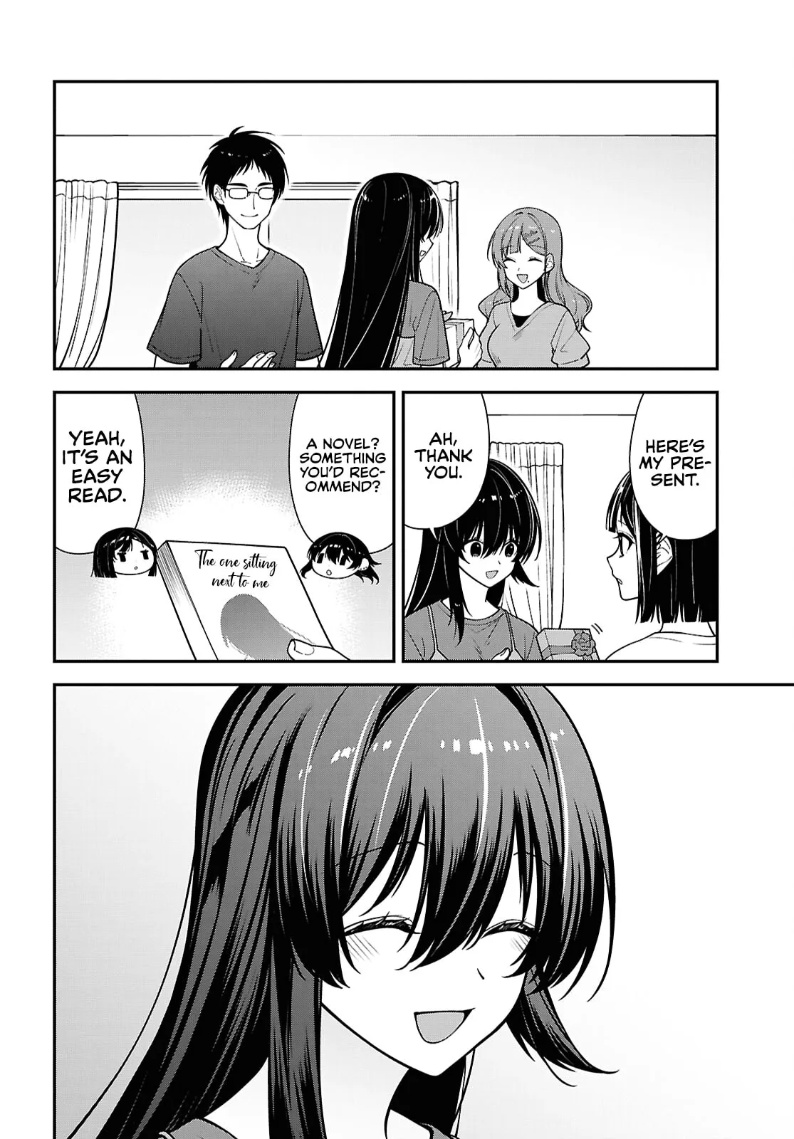 Tonari no Seki no Yankee Shimizu-san ga Kami o Kuroku Sometekita - Chapter 18 - Page 18