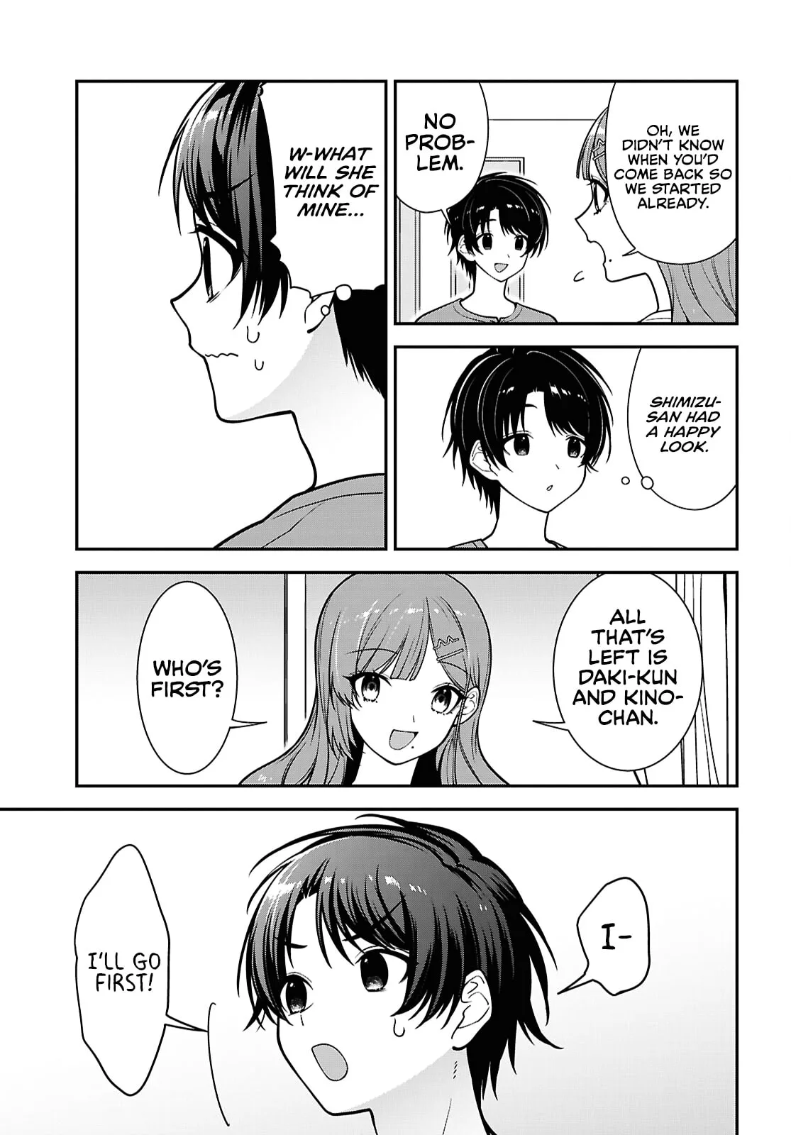 Tonari no Seki no Yankee Shimizu-san ga Kami o Kuroku Sometekita - Chapter 18 - Page 19