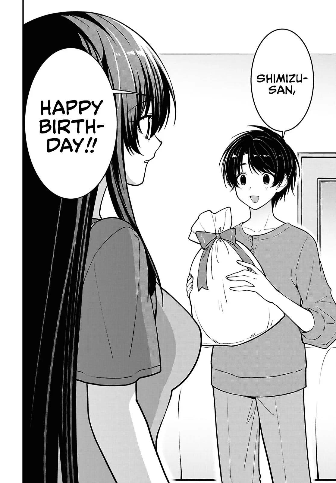 Tonari no Seki no Yankee Shimizu-san ga Kami o Kuroku Sometekita - Chapter 18 - Page 20