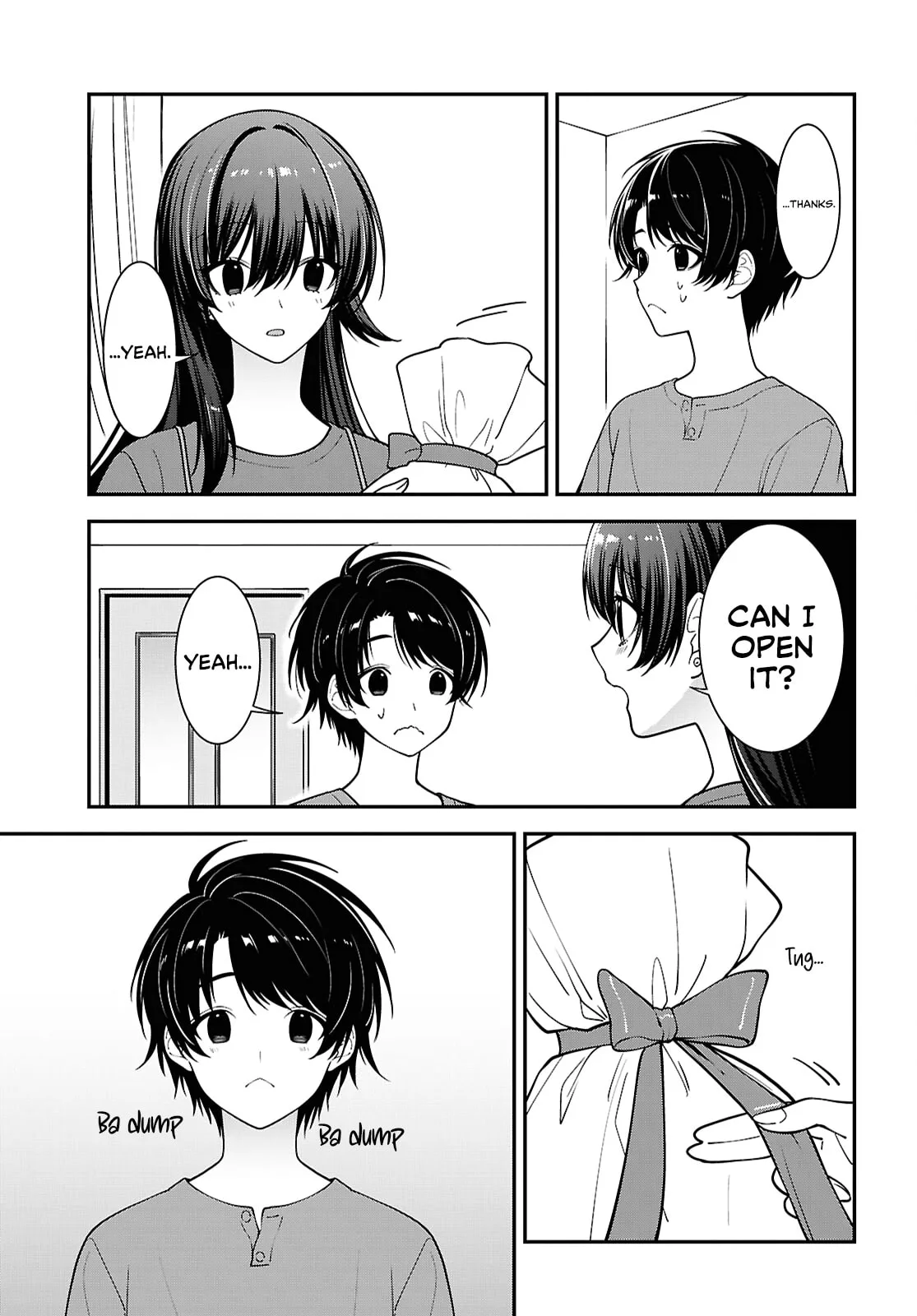 Tonari no Seki no Yankee Shimizu-san ga Kami o Kuroku Sometekita - Chapter 18 - Page 21