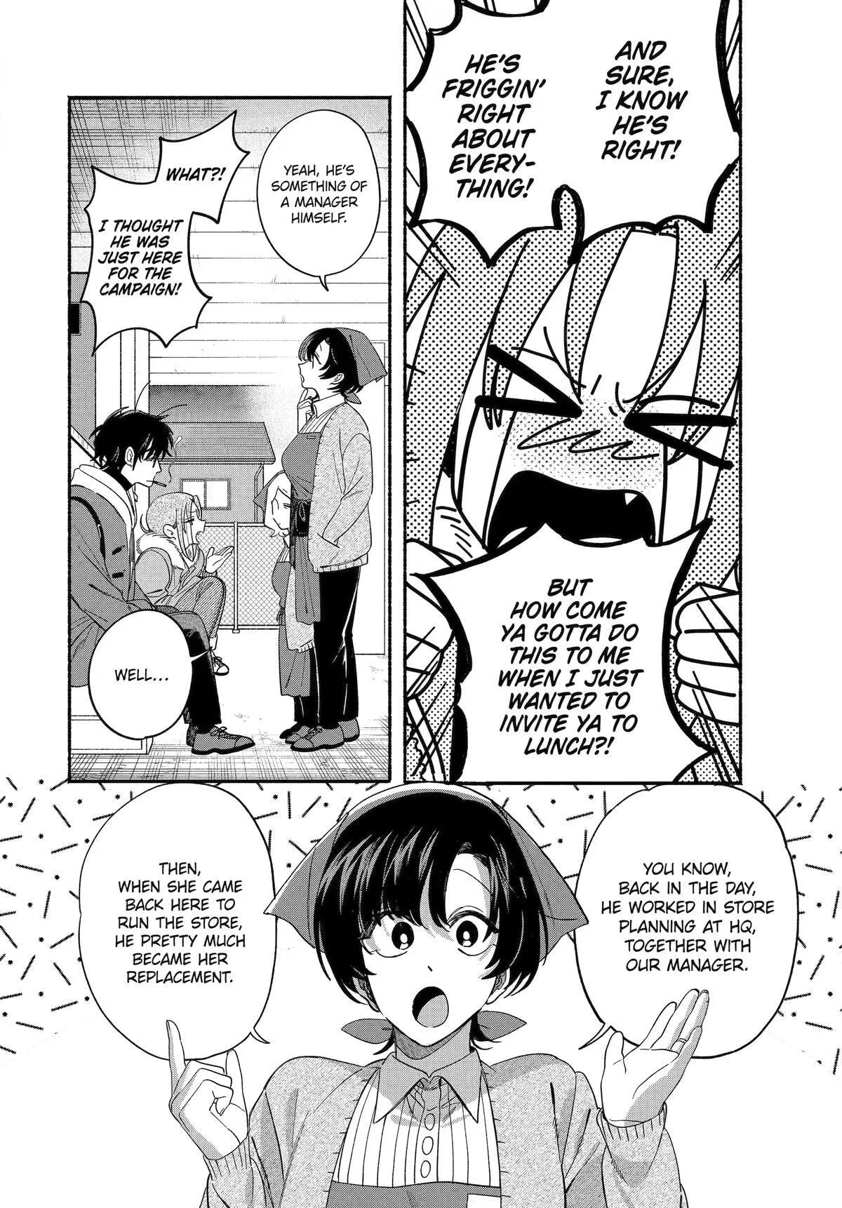 Super no Ura de Yani Suu Futari - Chapter 61 - Page 12