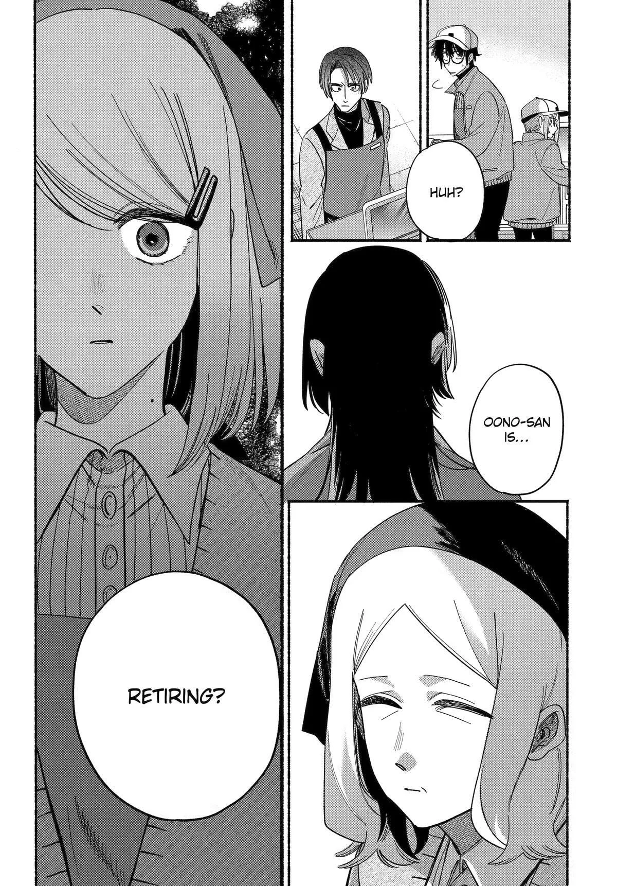Super no Ura de Yani Suu Futari - Chapter 62 - Page 21