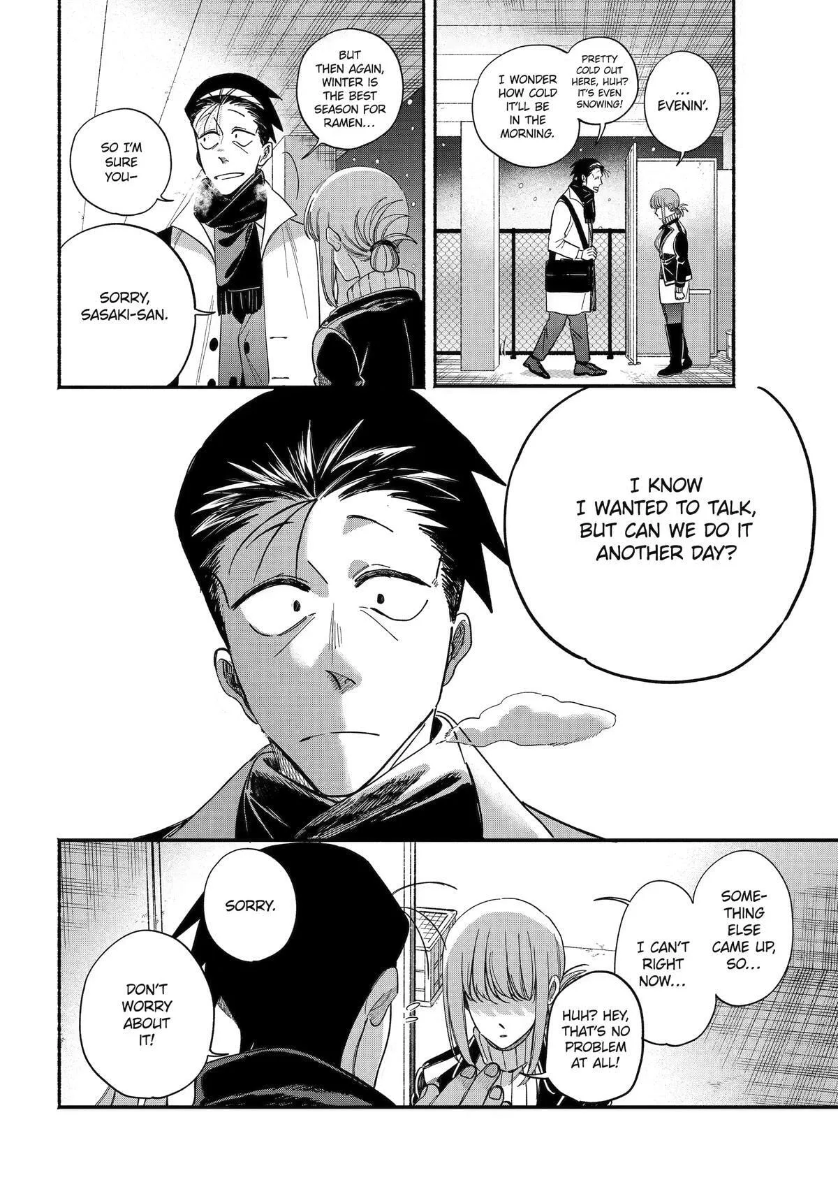 Super no Ura de Yani Suu Futari - Chapter 62 - Page 36