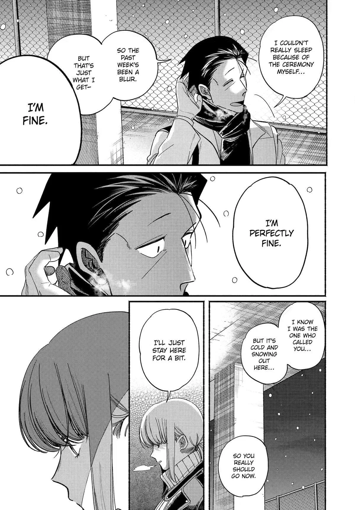 Super no Ura de Yani Suu Futari - Chapter 62 - Page 39