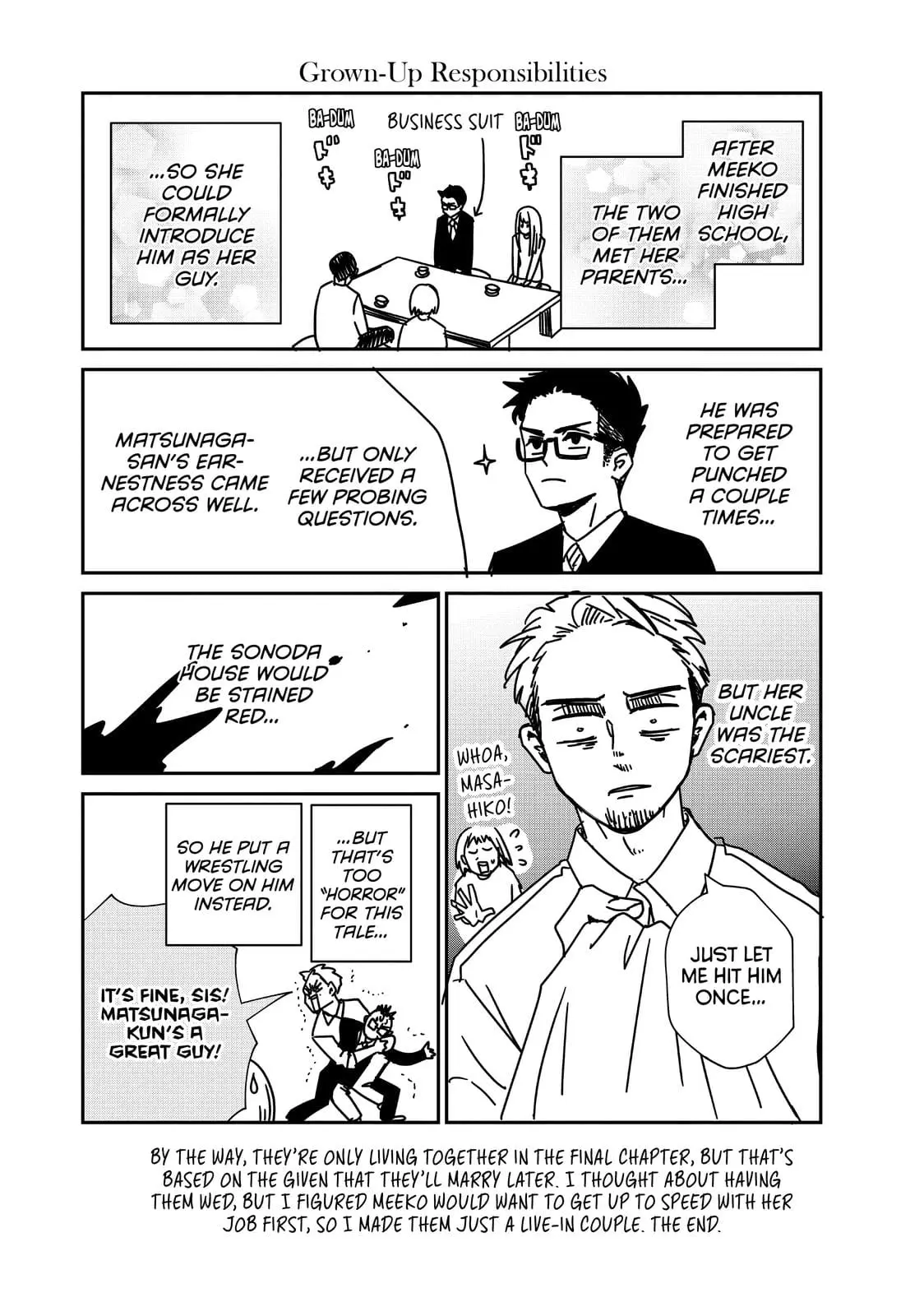 Living-Room Matsunaga-san - Chapter 44 END - Page 49