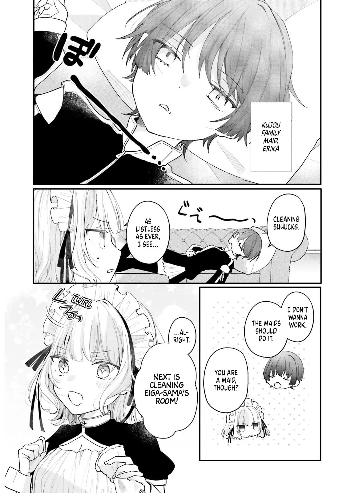 My maid looks like the girl I like in my class - Chapter 3 - Page 1