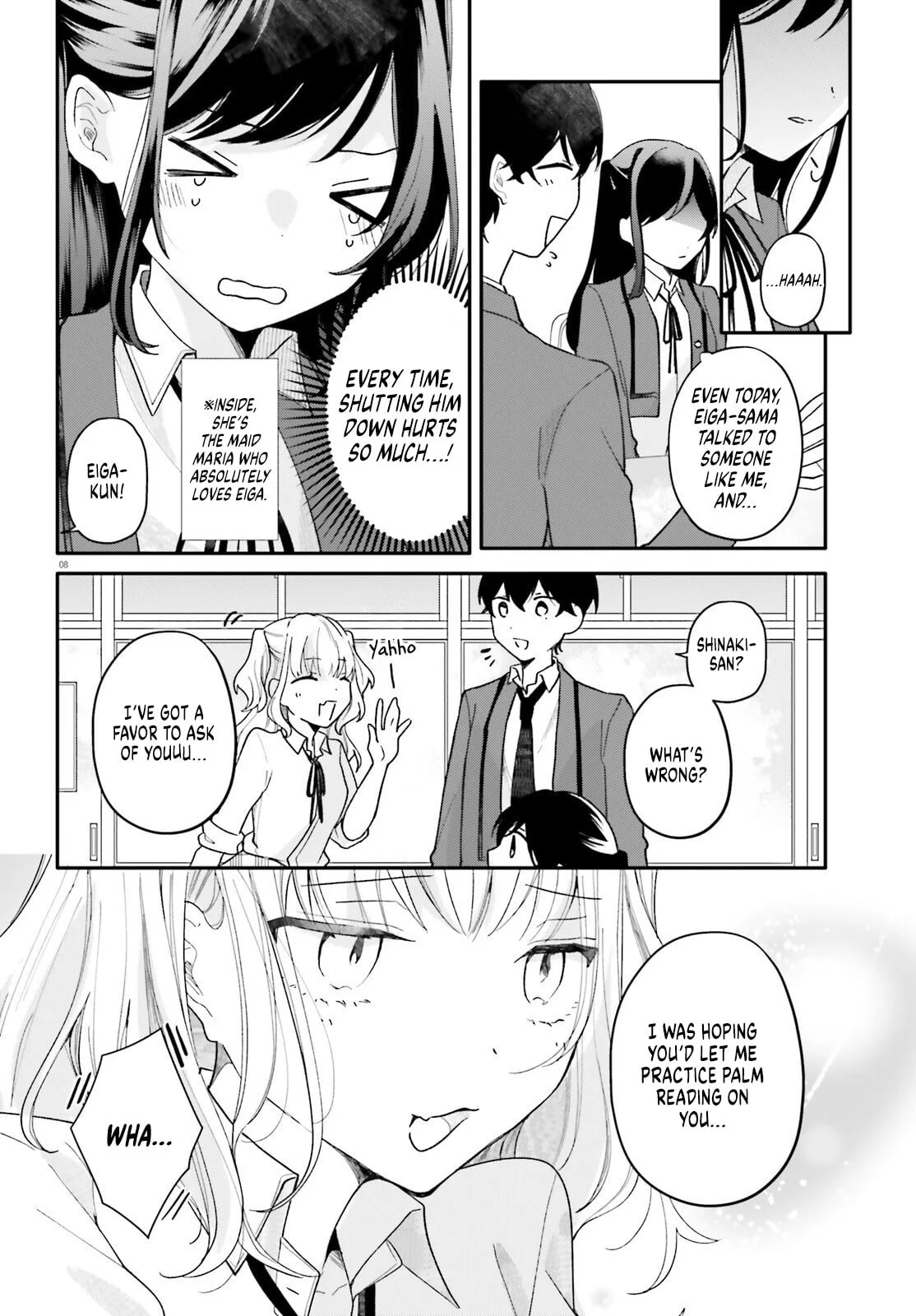 My maid looks like the girl I like in my class - Chapter 3 - Page 8