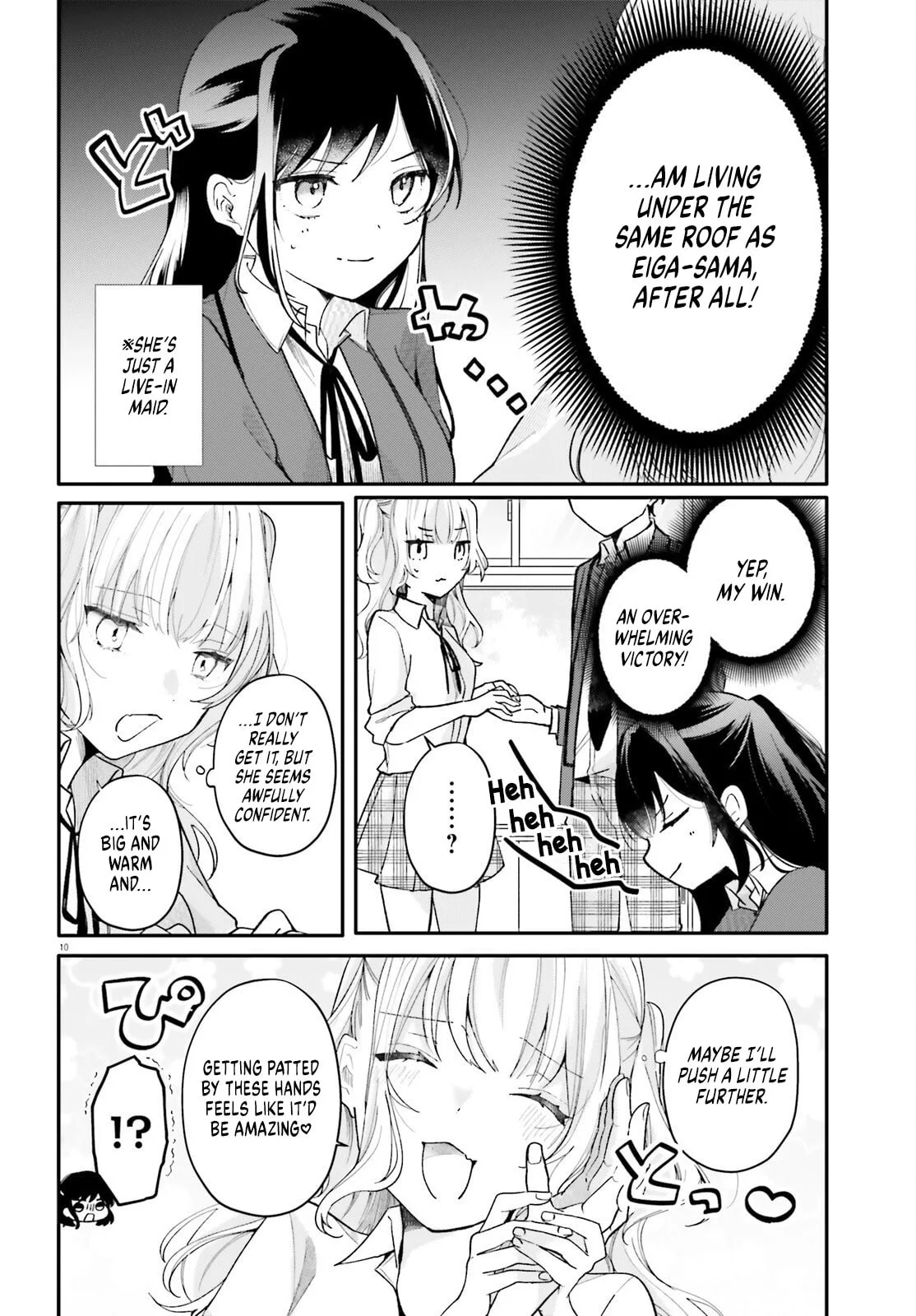 My maid looks like the girl I like in my class - Chapter 3 - Page 10