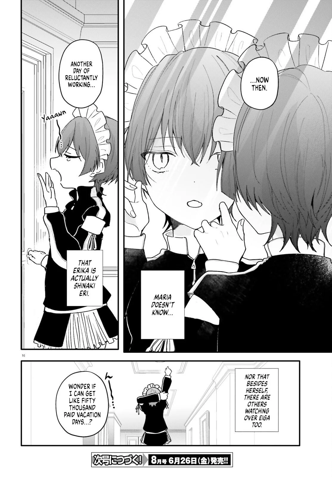 My maid looks like the girl I like in my class - Chapter 3 - Page 16
