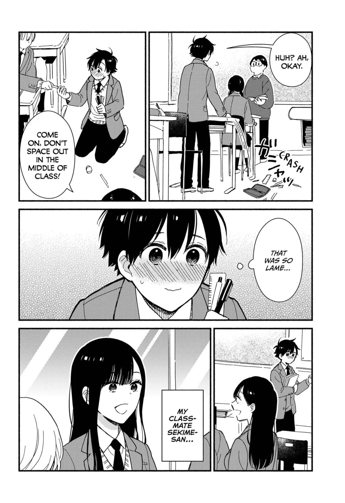 Don't Blush, Sekime-san! - Chapter 1 - Page 4