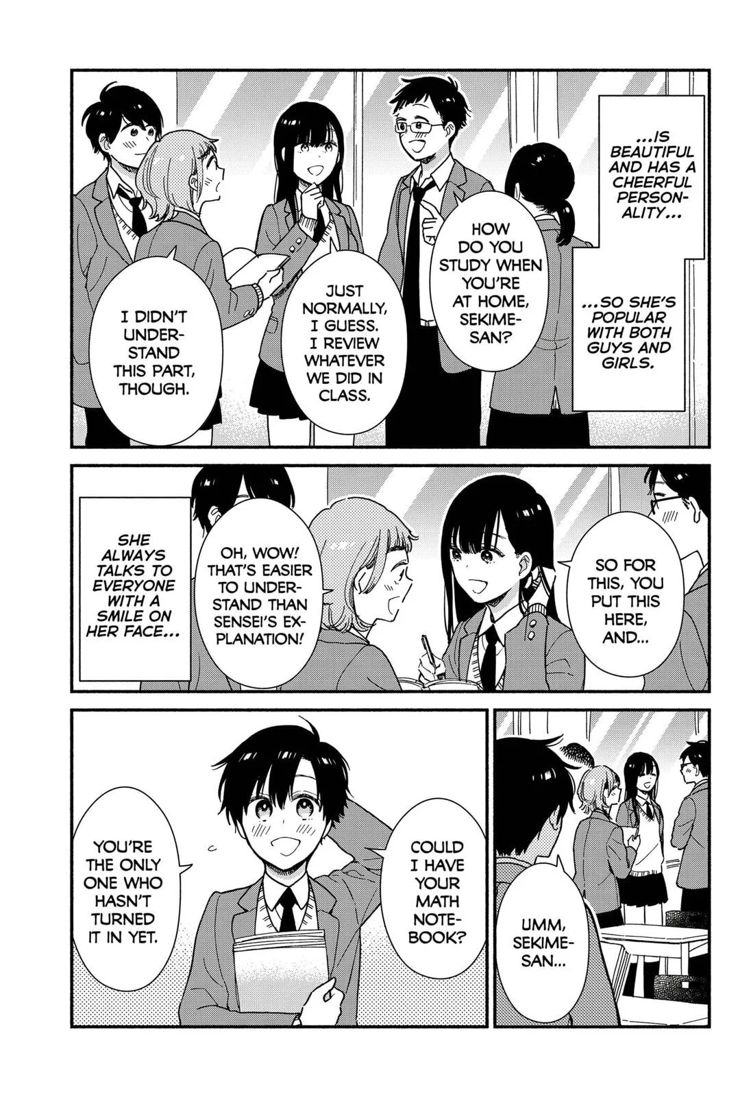 Don't Blush, Sekime-san! - Chapter 1 - Page 5