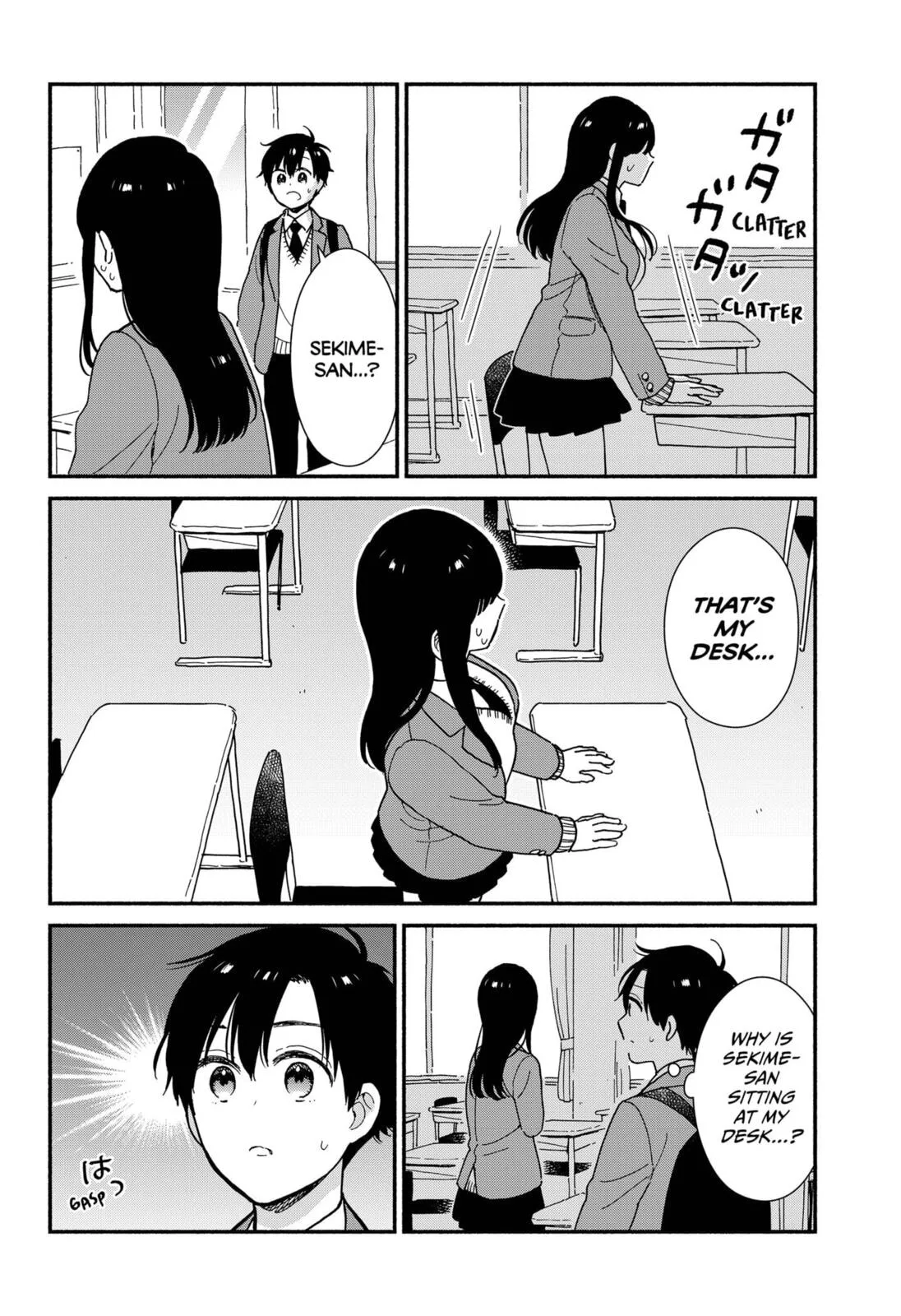 Don't Blush, Sekime-san! - Chapter 1 - Page 12