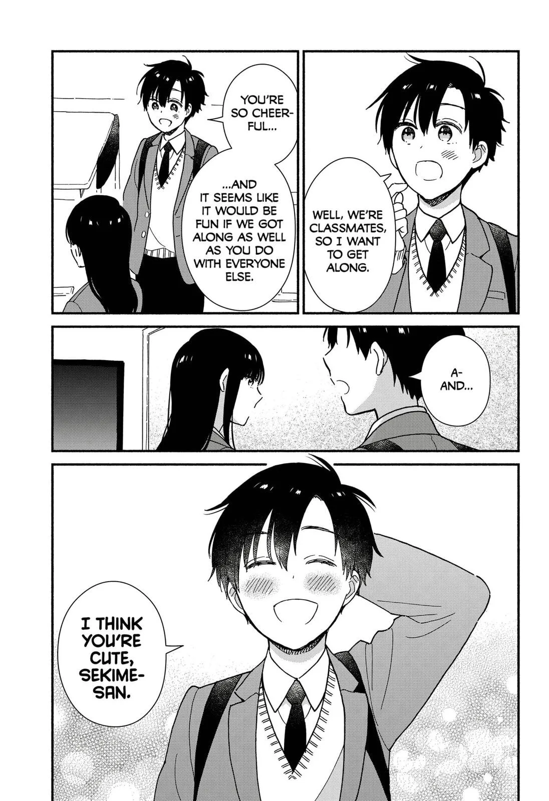 Don't Blush, Sekime-san! - Chapter 1 - Page 15