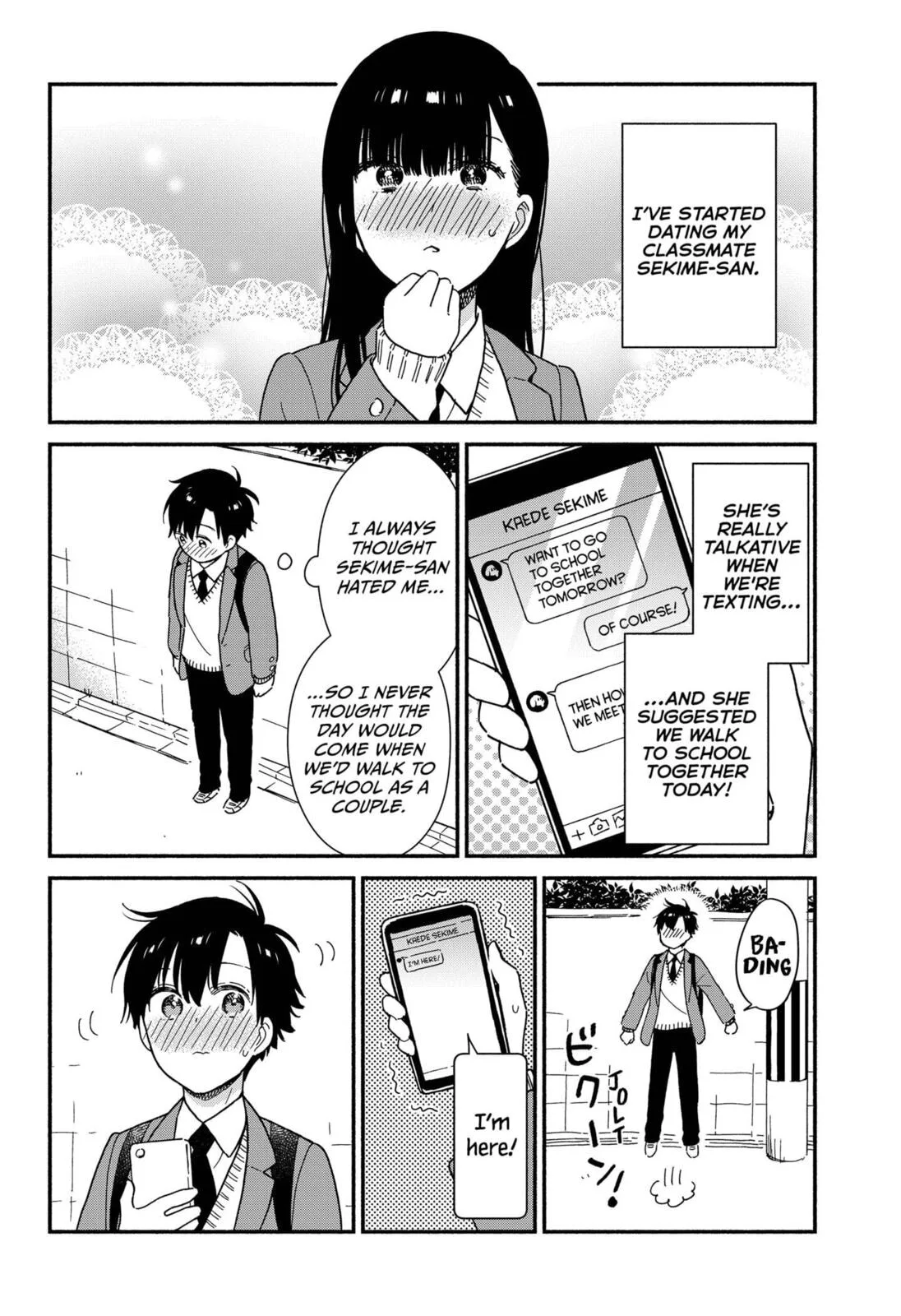 Don't Blush, Sekime-san! - Chapter 4 - Page 2