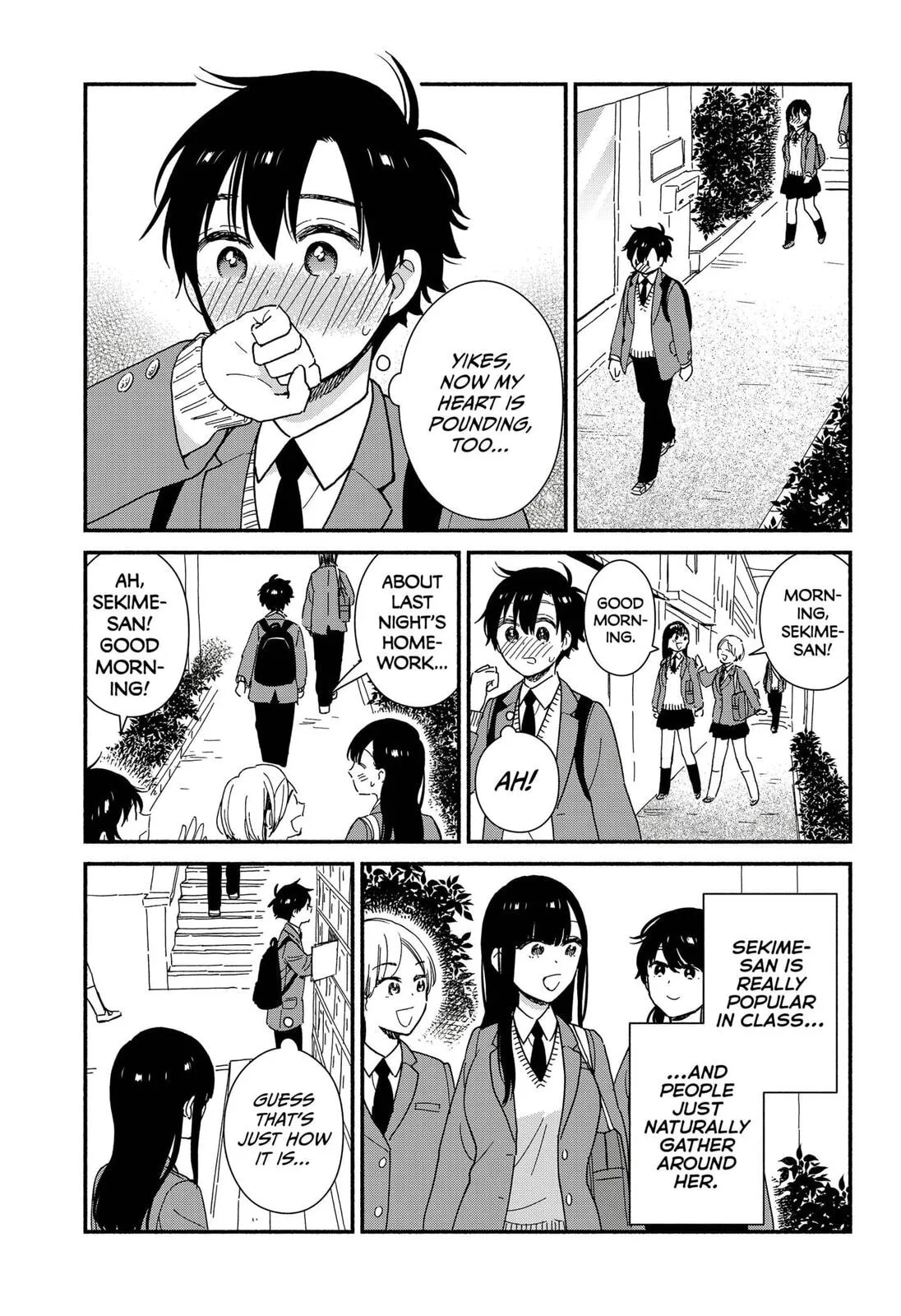 Don't Blush, Sekime-san! - Chapter 4 - Page 7