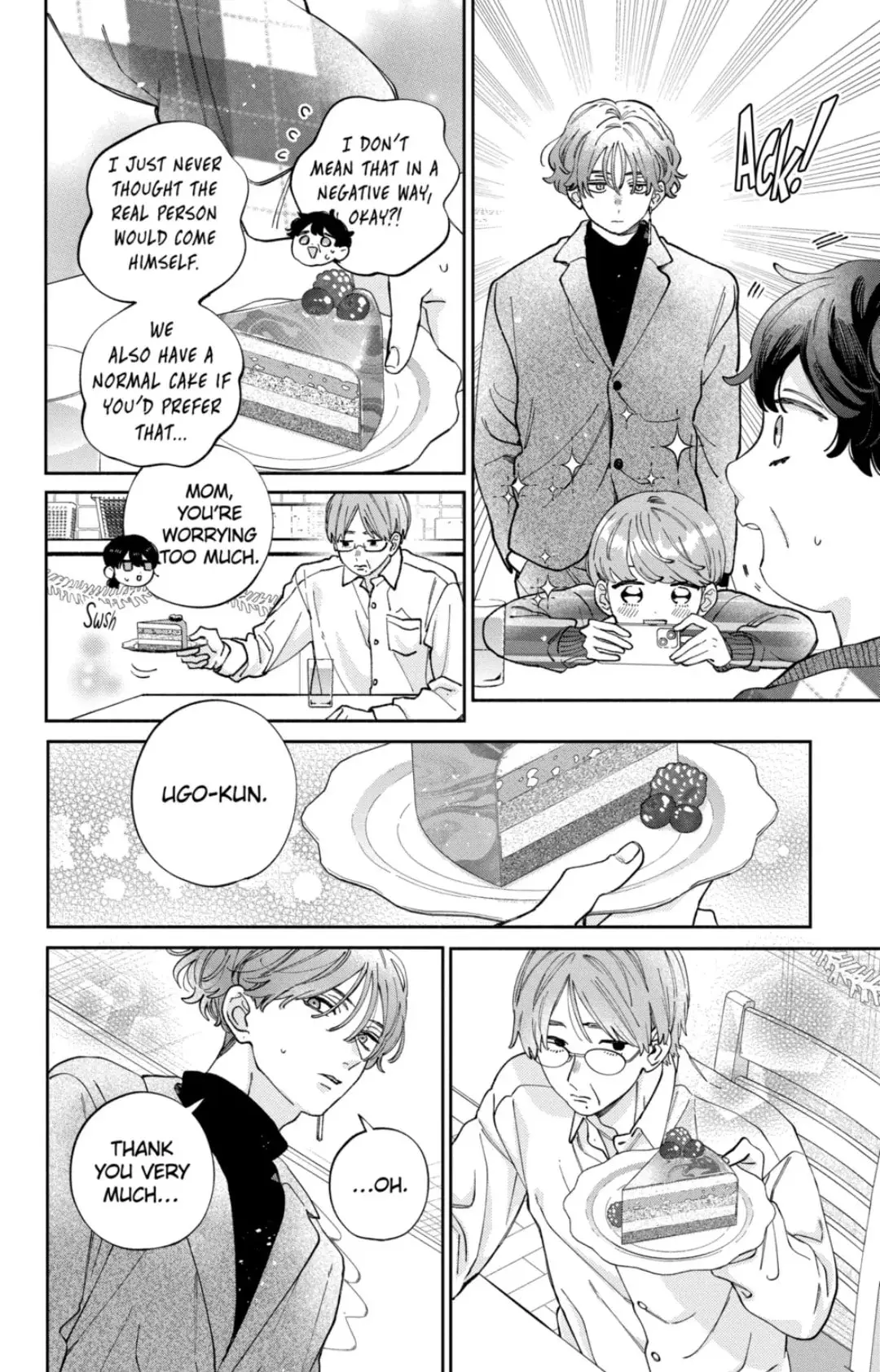 Kao Dake ja Suki ni Narimasen - Chapter 43.1 - Page 3