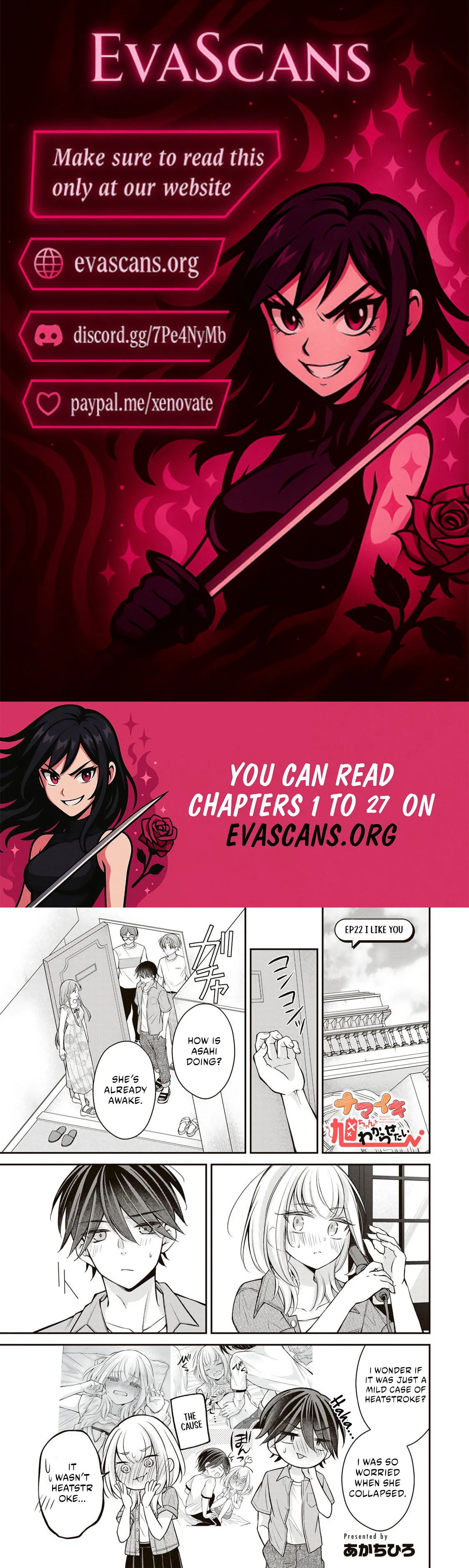 I Want To Put The Cheeky Asahi-chan In Her Place - Chapter 22 - Page 1