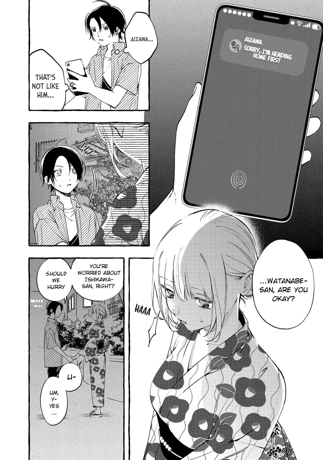 The School's Madonna, Watanabe-san, for Some Reason Asks My Schedule Every Week - Chapter 10.1 - Page 2