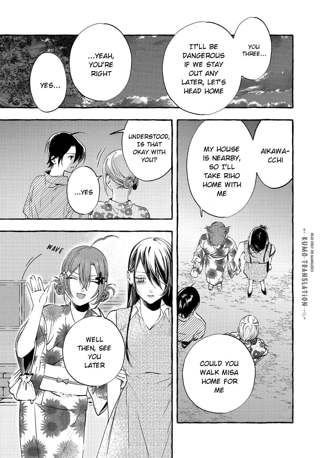 The School's Madonna, Watanabe-san, for Some Reason Asks My Schedule Every Week - Chapter 10.1 - Page 9