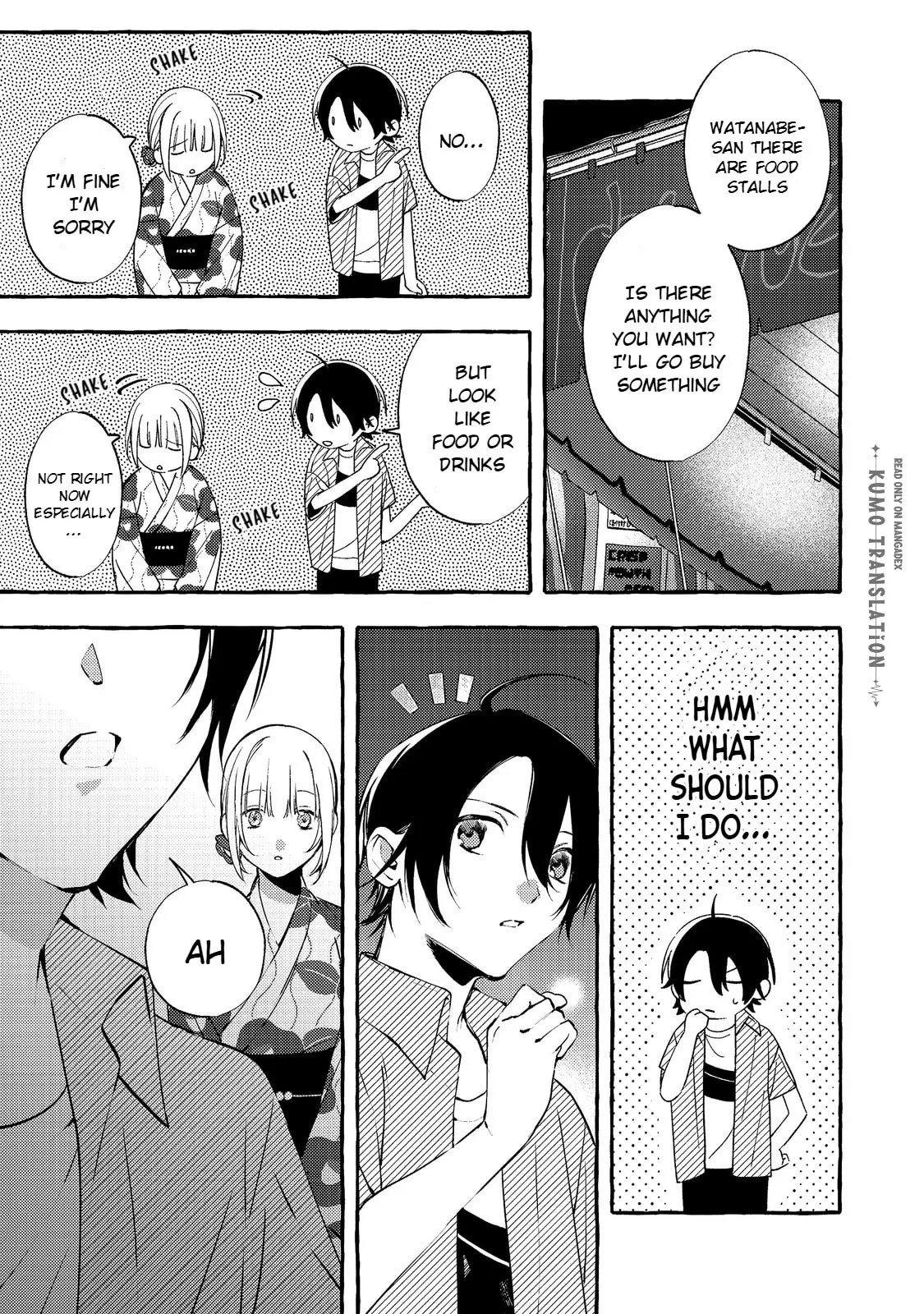 The School's Madonna, Watanabe-san, for Some Reason Asks My Schedule Every Week - Chapter 10.1 - Page 13