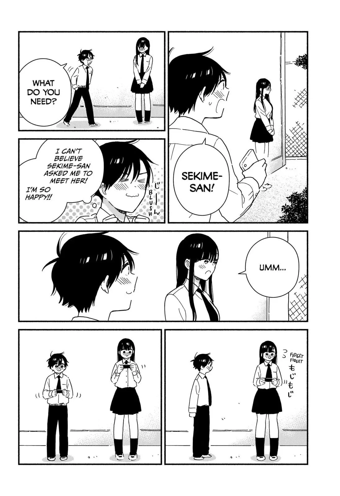 Don't Blush, Sekime-san! - Chapter 14 - Page 4