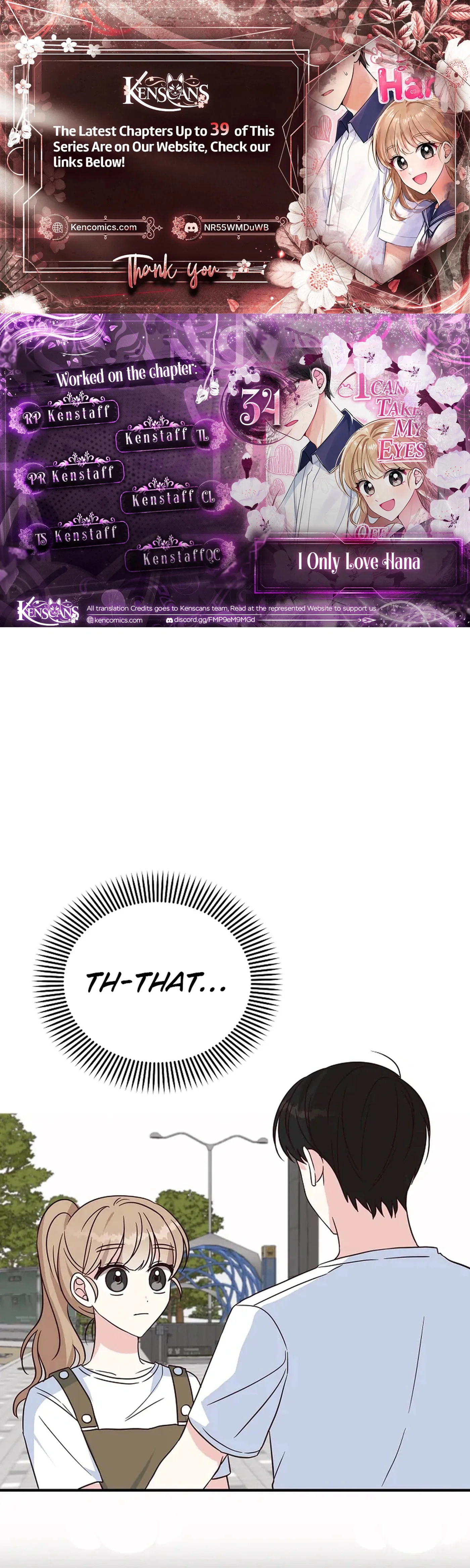 I Only Love Hana - Chapter 34 - Page 1